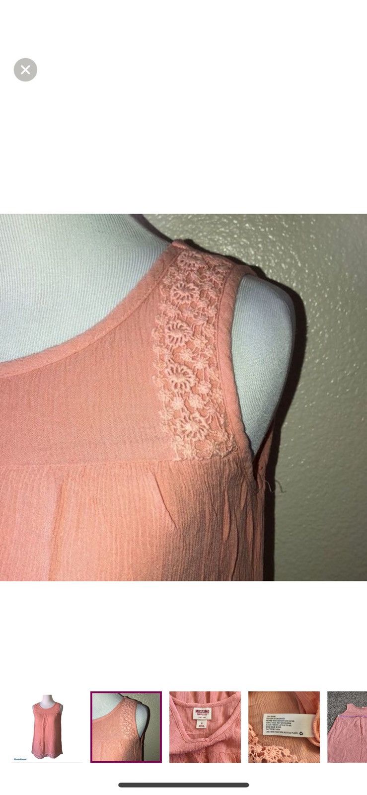 Mossimo Mossimo small pink tank top Size S / US 4 / IT 40 - 4 Thumbnail