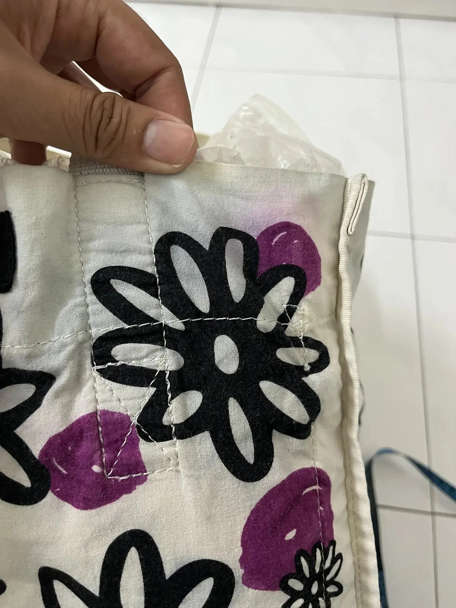 Comme des Garcons Homme Plus Comme Des Garcons Flora Tote Bag Size ONE SIZE - 14 Thumbnail