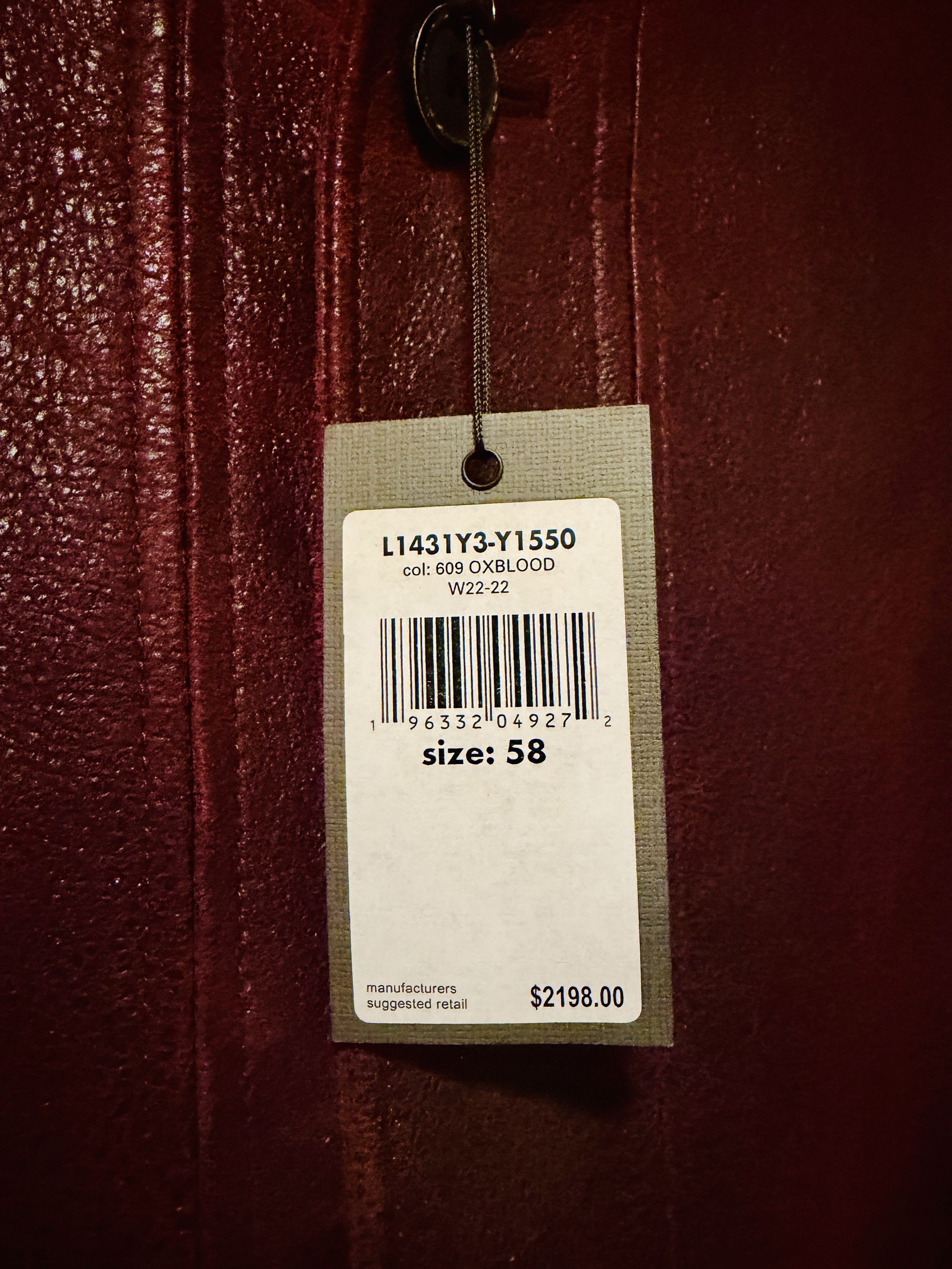 John Varvatos $2198 | John Varvatos Collection Norbury Jacket EU 58 US 48 Size US XXL / EU 58 / 5 - 6 Thumbnail