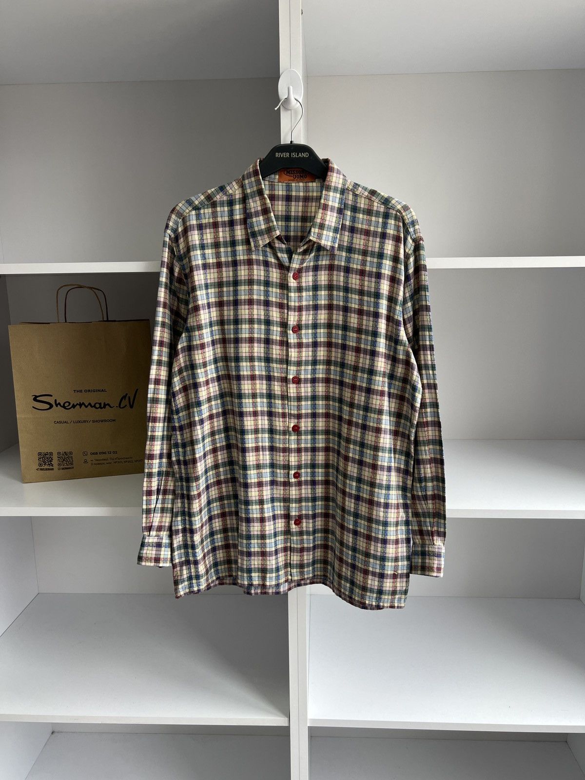 Vintage Missoni Uomo Button Up Shirt