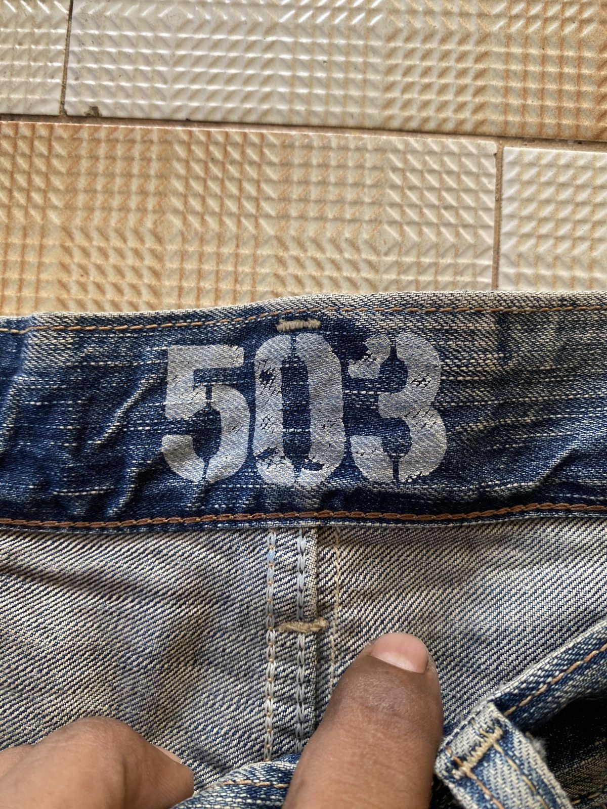 Edwin × Vintage Vintage edwin 503 flare denim Size US 30 / EU 46 - 6 Thumbnail