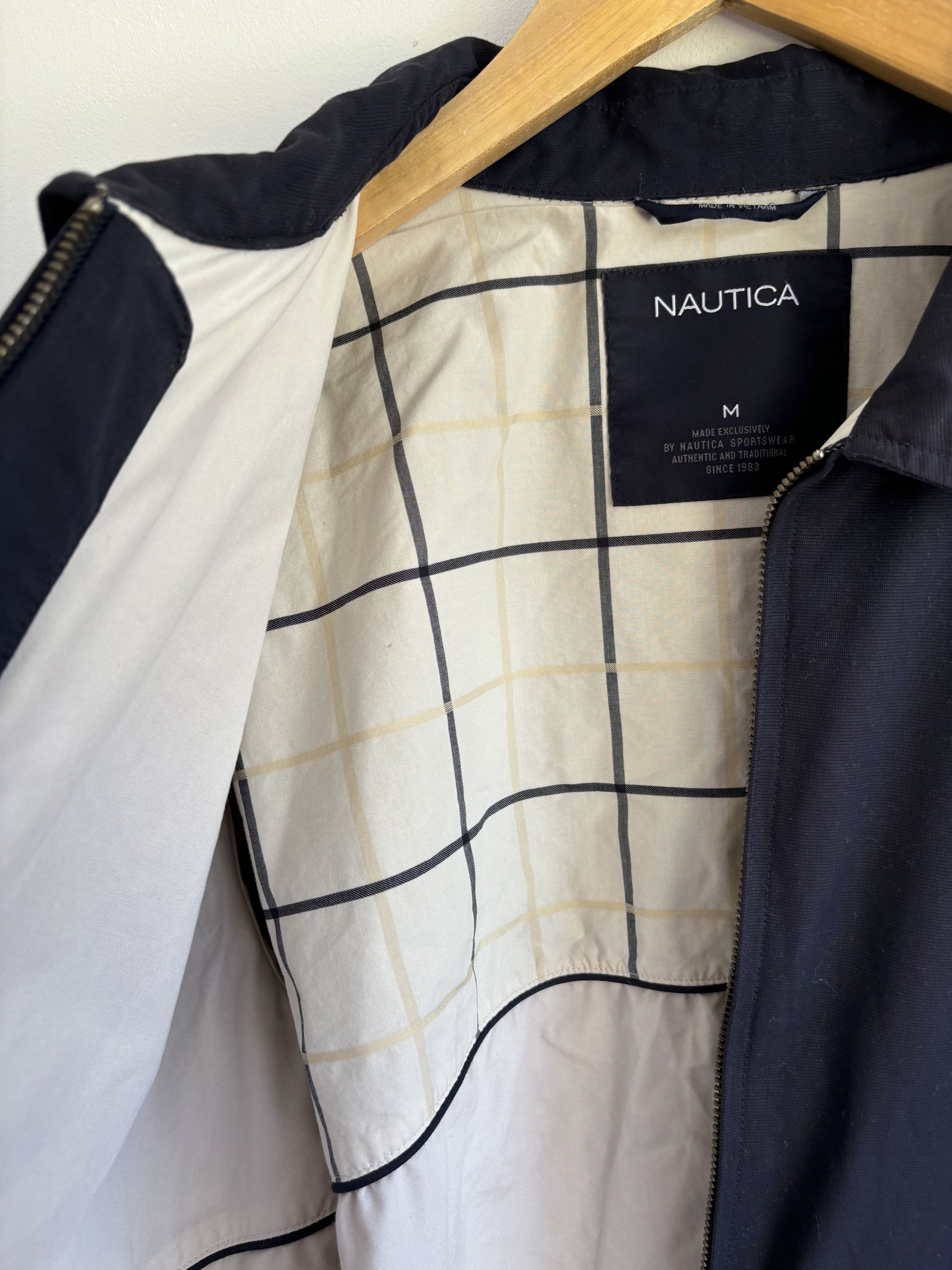 Japanese Brand × Nautica Vintage Nautical Coach Navy Jacket Size US M / EU 48-50 / 2 - 6 Thumbnail