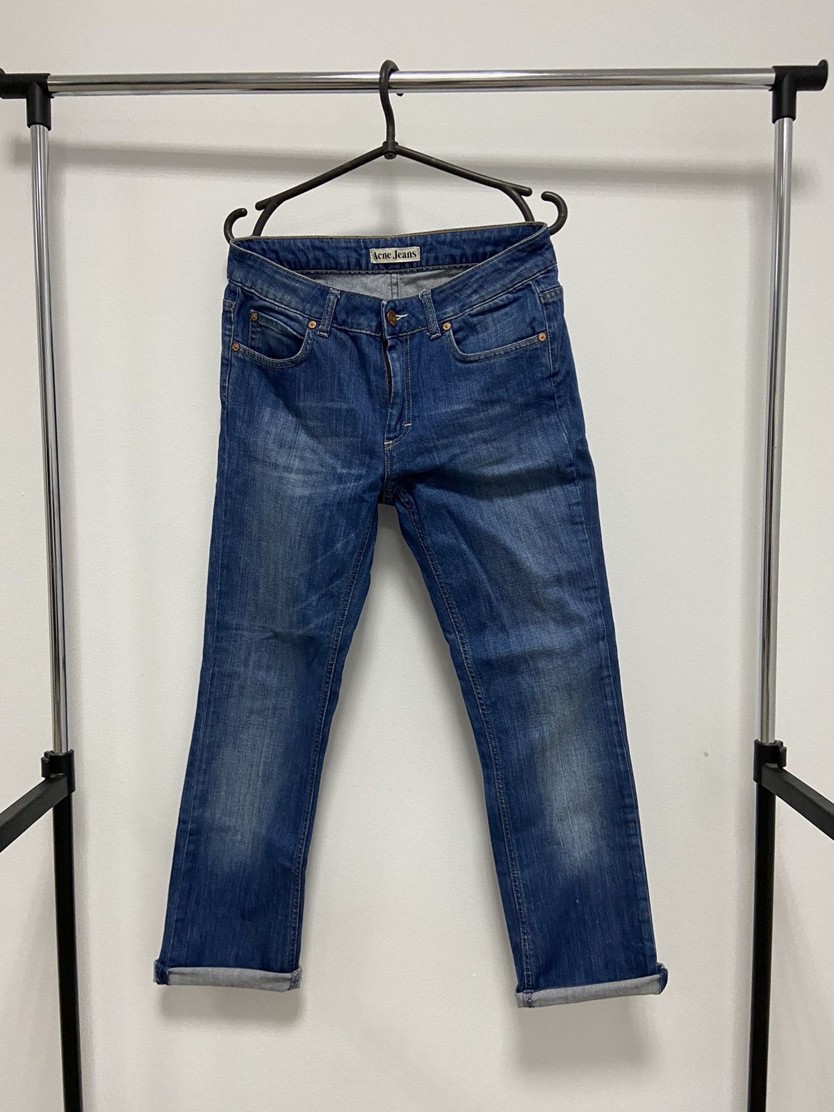 Acne Studios Acne Jeans Studios Vintage Selvedge Y2K Style Size US 30 / EU 46 - 1 Thumbnail