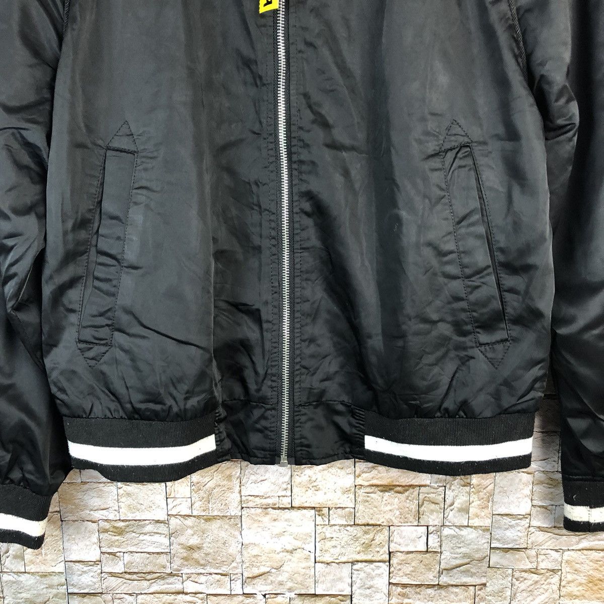 Japanese Brand Outerwear Road Tripper butterfly Black Bombers Jacket #A809 Size M / US 6-8 / IT 42-44 - 8 Thumbnail