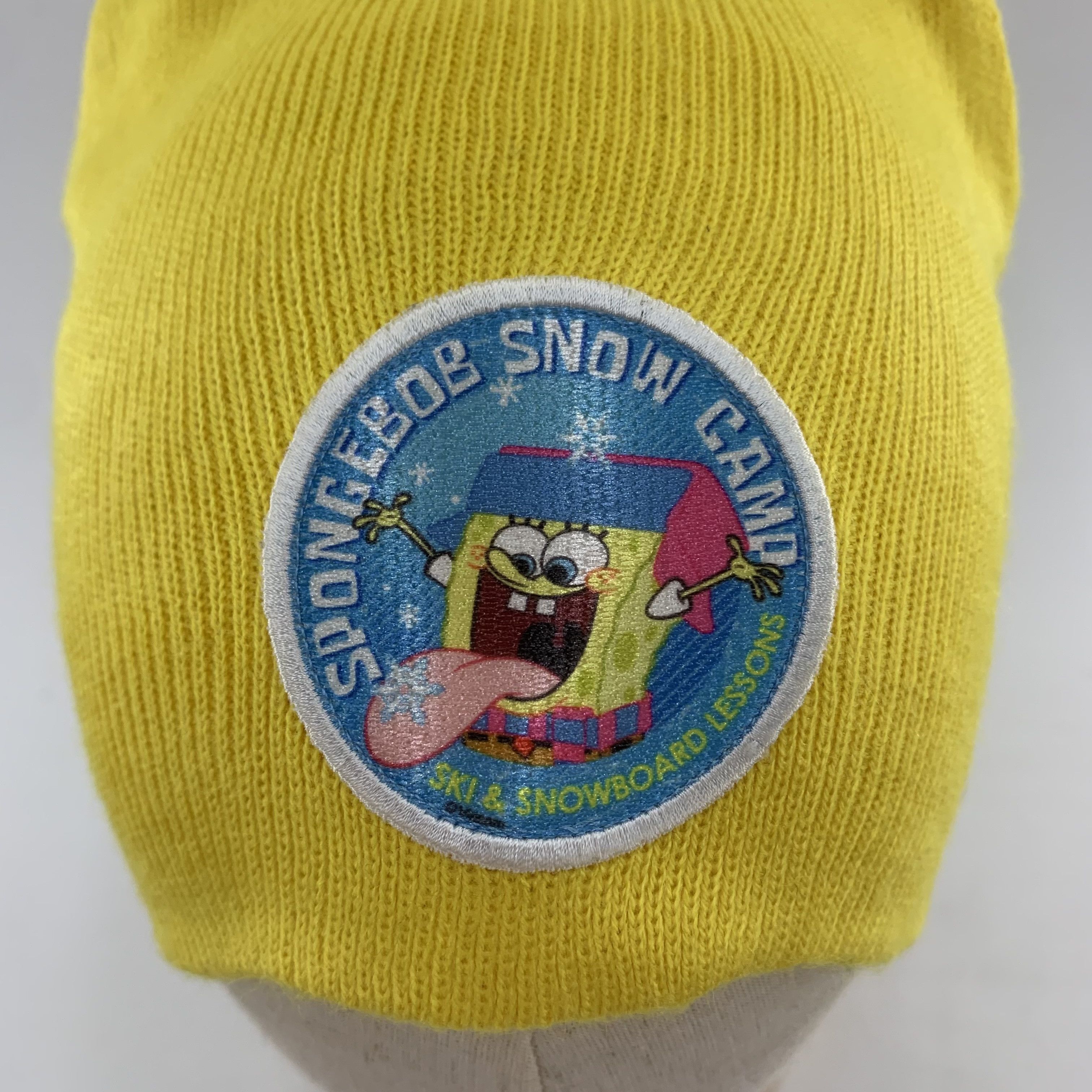 Nickelodeon Spongebob Snow Camp Beanie Hat Snowcap Size ONE SIZE - 5 Thumbnail