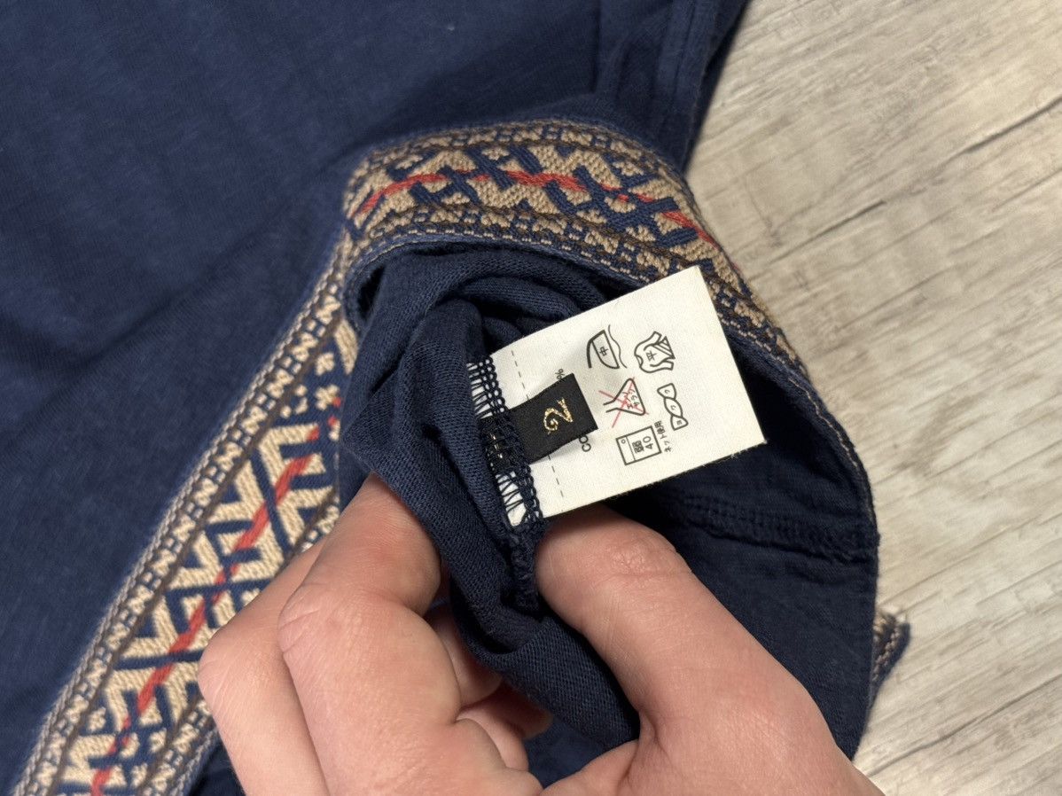 Kapital Kapital Japan T Shirt Cotton Aztec Ornament Size M 2 Size US M / EU 48-50 / 2 - 10 Thumbnail