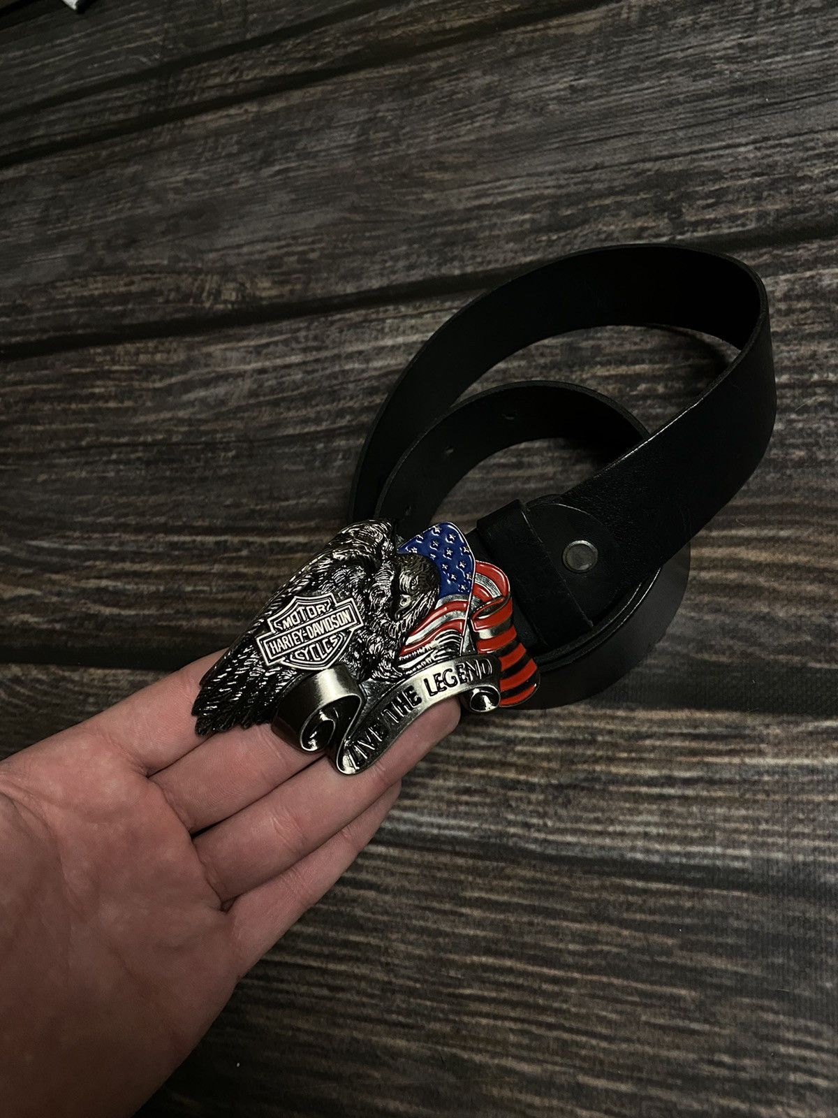 Harley Davidson 🔥Harley Davidson Eagle USA belt Size ONE SIZE - 3 Thumbnail