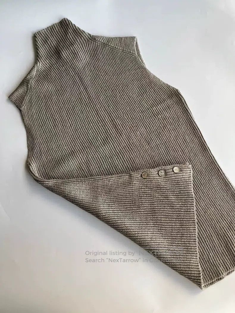 Hermes Hermes Silk Sleeveless High-Neck Top Size L / US 10 / IT 46 - 5 Thumbnail
