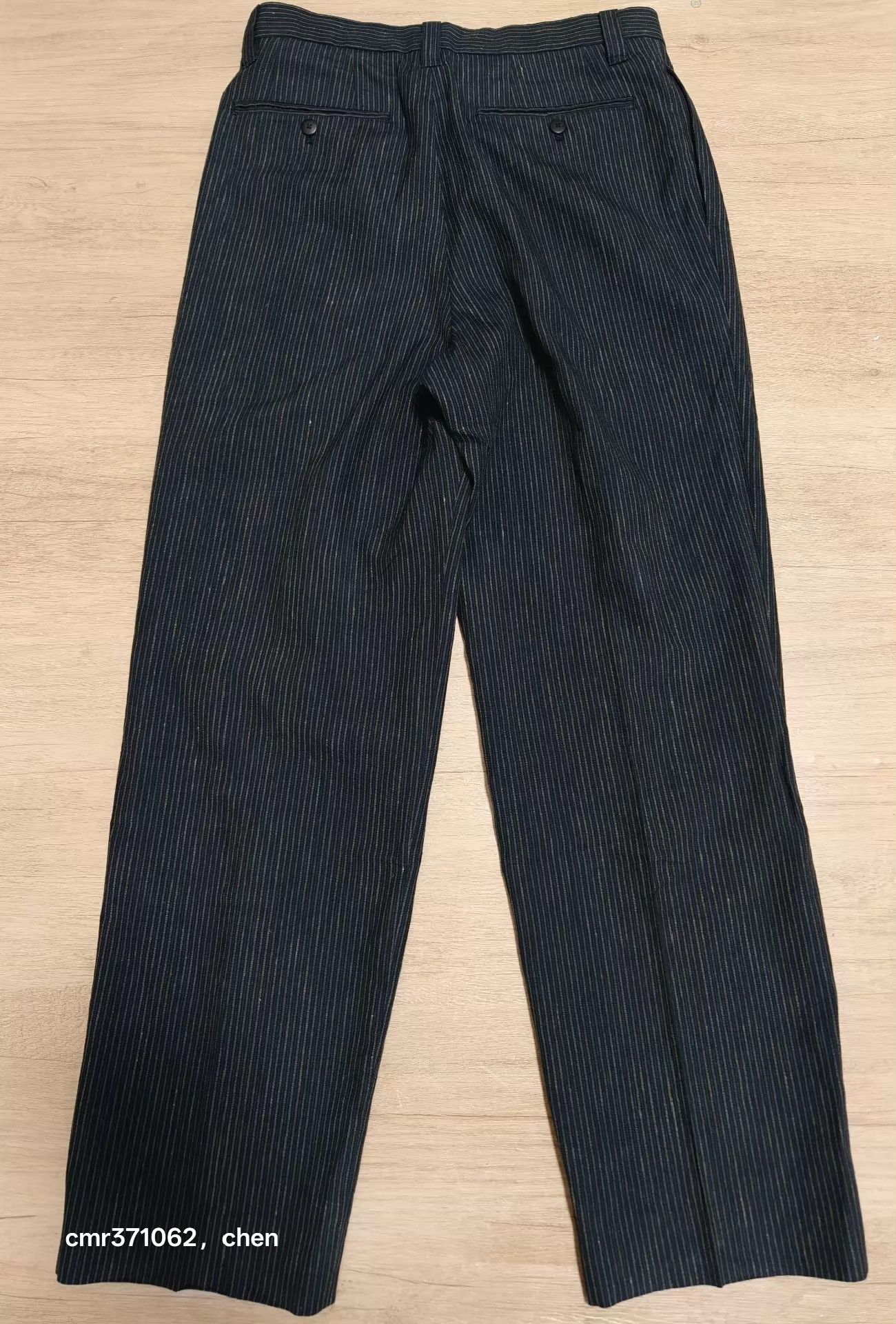 Visvim VISVIM 23AW MCCLOUD SLACKS SANTOME Navy 2 (3w) Rare Size US 32 / EU 48 - 6 Thumbnail