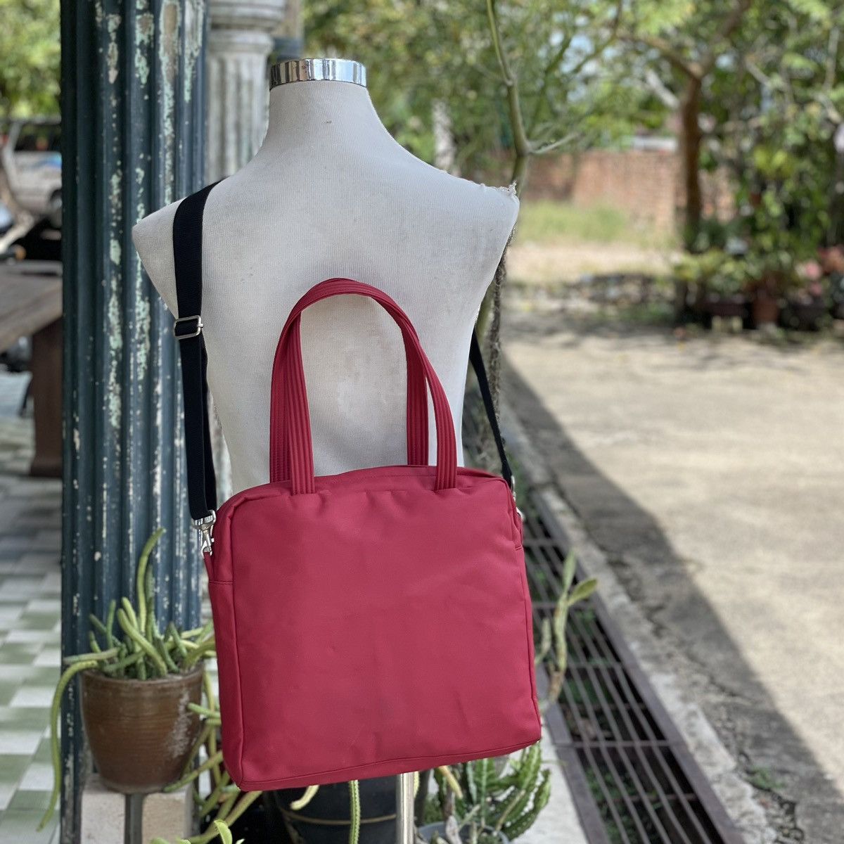 Japanese Brand Japanese Brand 0.Z.O.C Sacs Nylon Tote/Shoulder Bag Size ONE SIZE - 4 Thumbnail