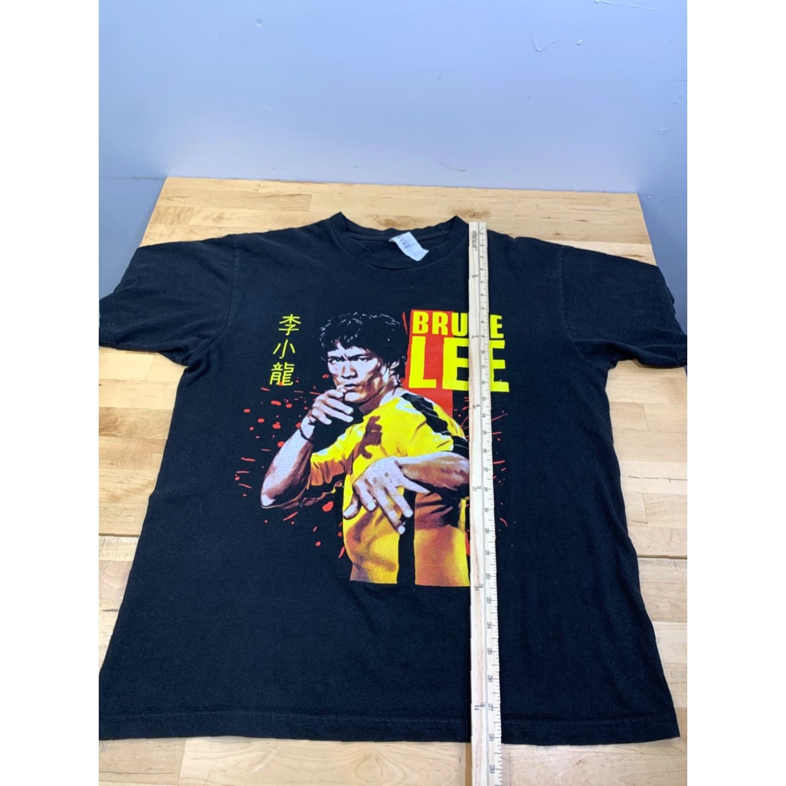 Lee Bruce Lee Shirt Mens L Black Kung Fu Martial Arts Fighting 12750 Size US L / EU 52-54 / 3 - 4 Thumbnail