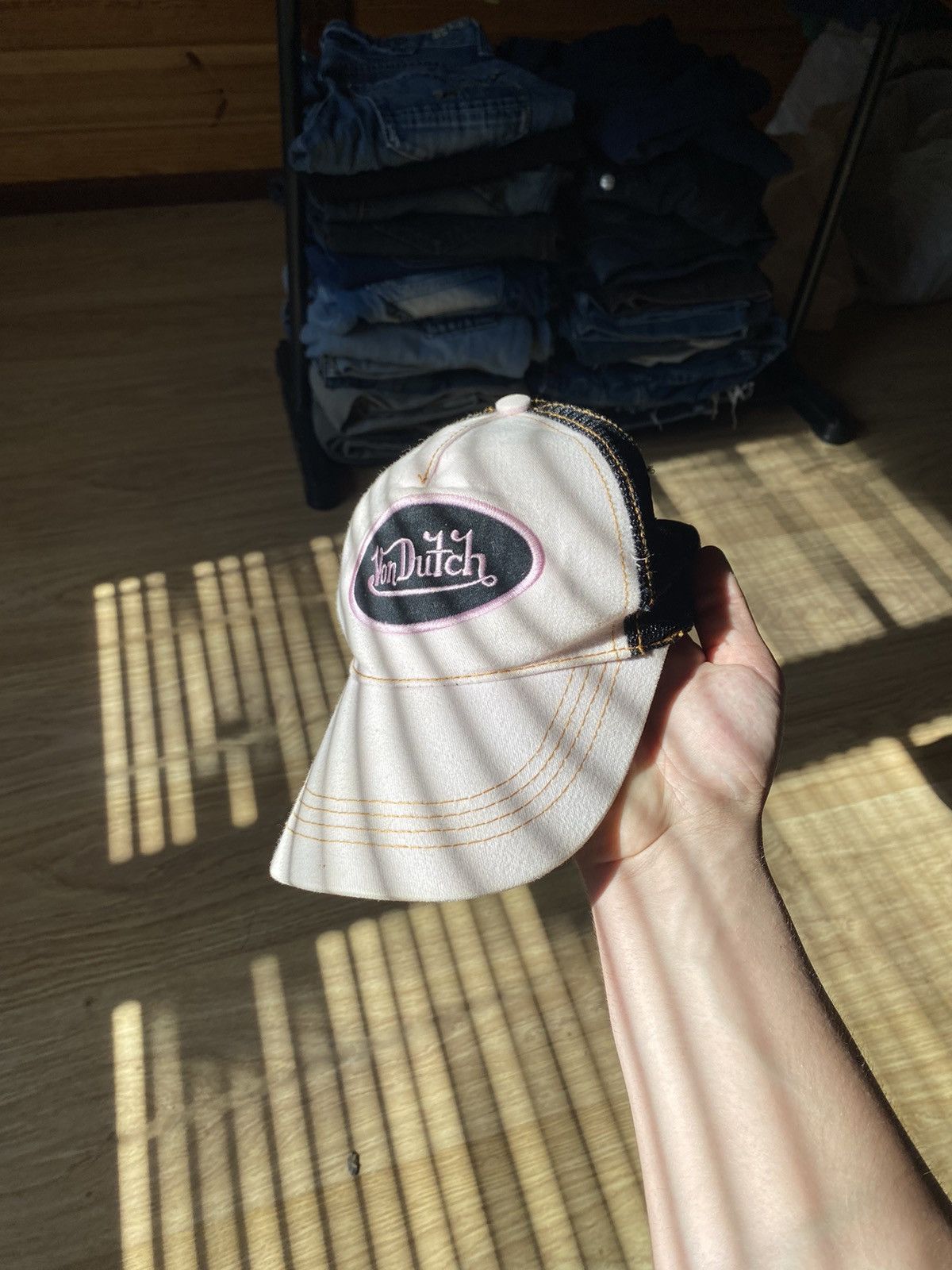 Von Dutch Vintage VonDutch Y2k Pink Cap Stussy Style Streetwear 2000s Size ONE SIZE - 1 Thumbnail
