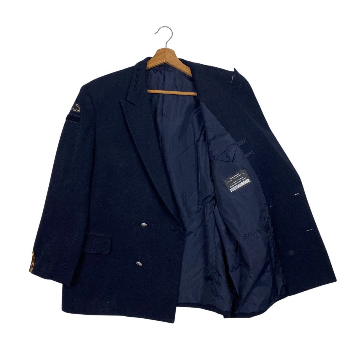Yohji Yamamoto Yohji Yamamoto railway blazer double breasted Size US M / EU 48-50 / 2 - 9 Thumbnail