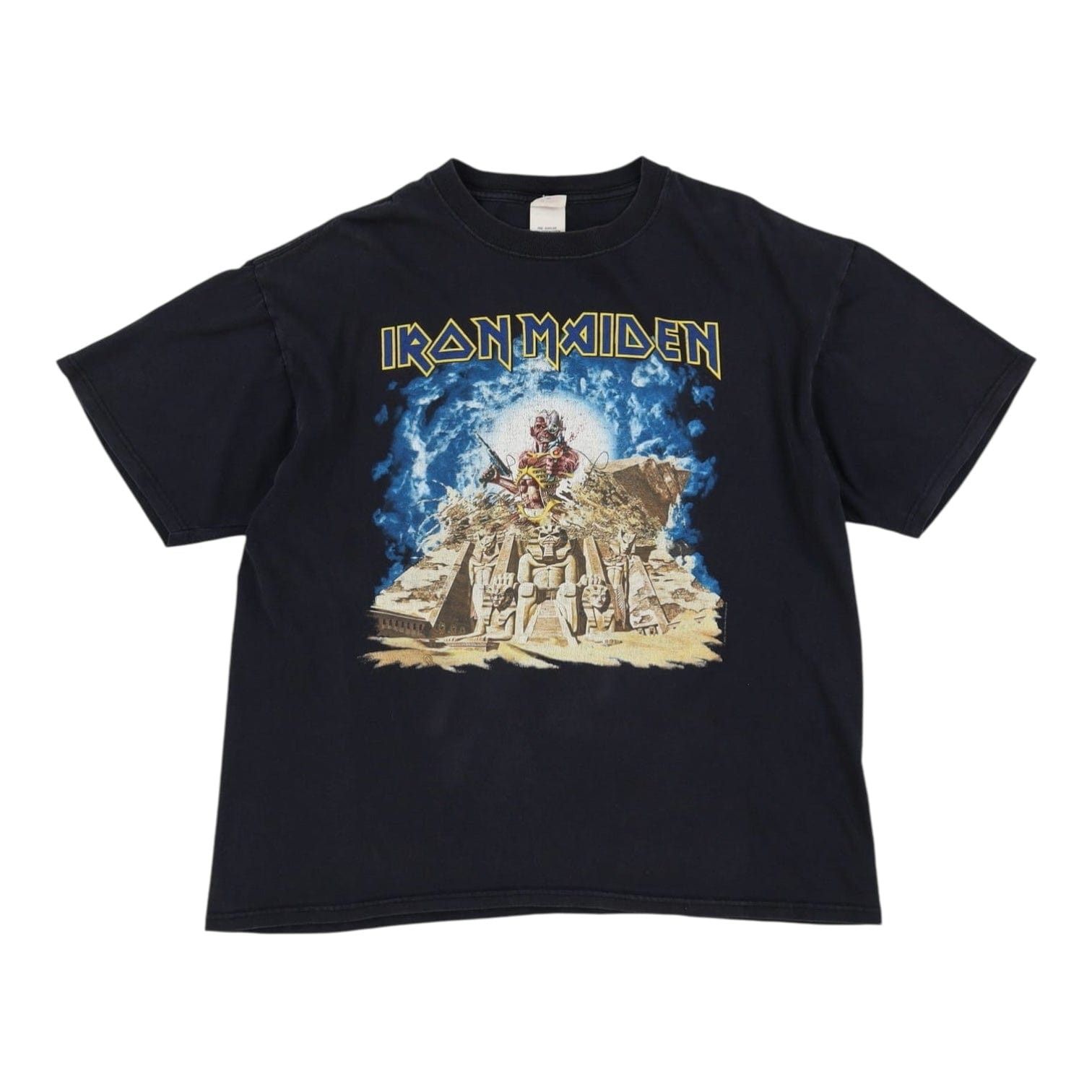 Vintage 2008 Iron Maiden Somewhere Back In Time World Tour Photo Sh Size US XXL / EU 58 / 5 - 1 Thumbnail