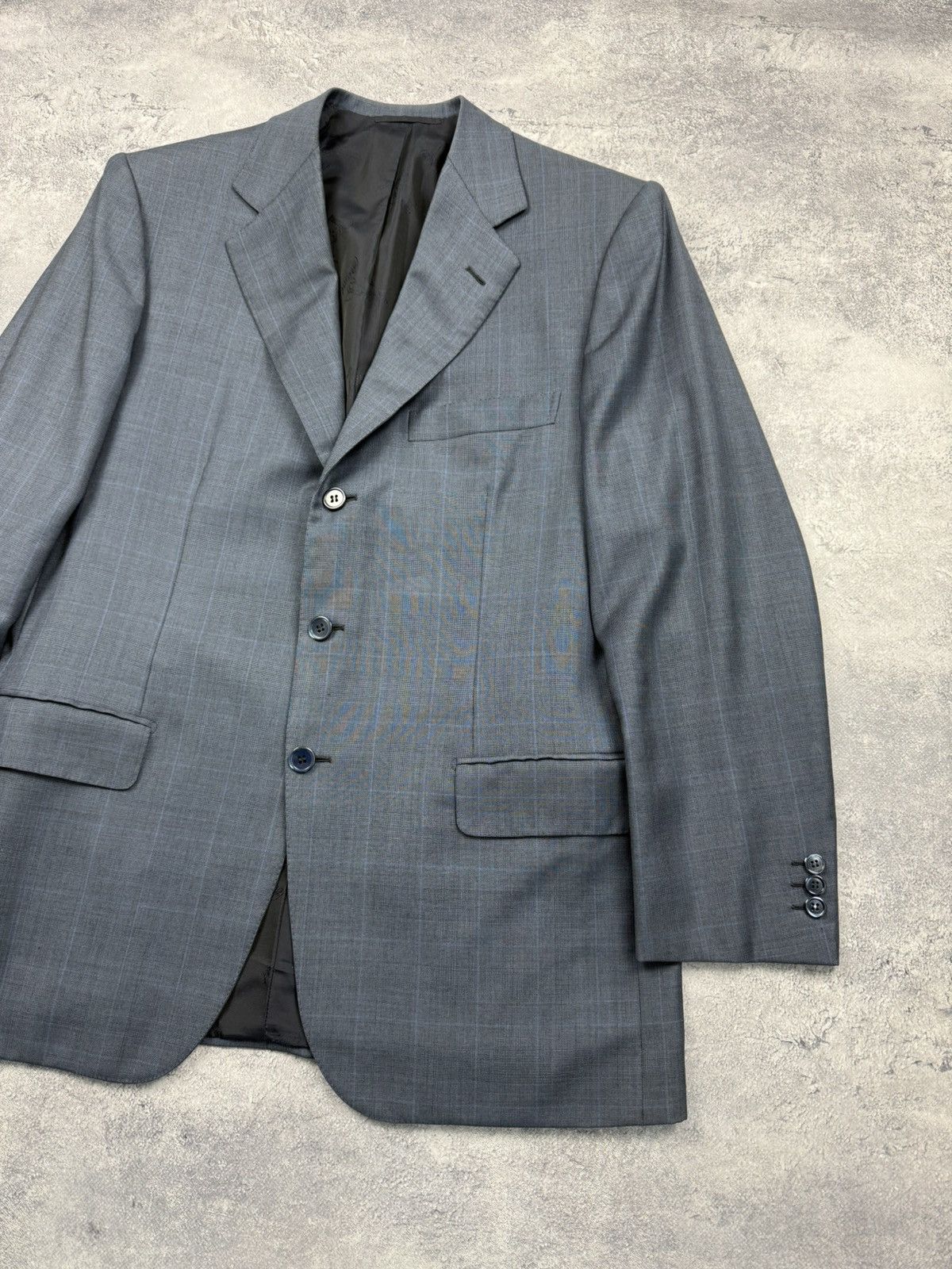 Brioni Vintage Brioni Nomentano Super 150’s Wool Blazer Jacket Size 40R - 5 Thumbnail