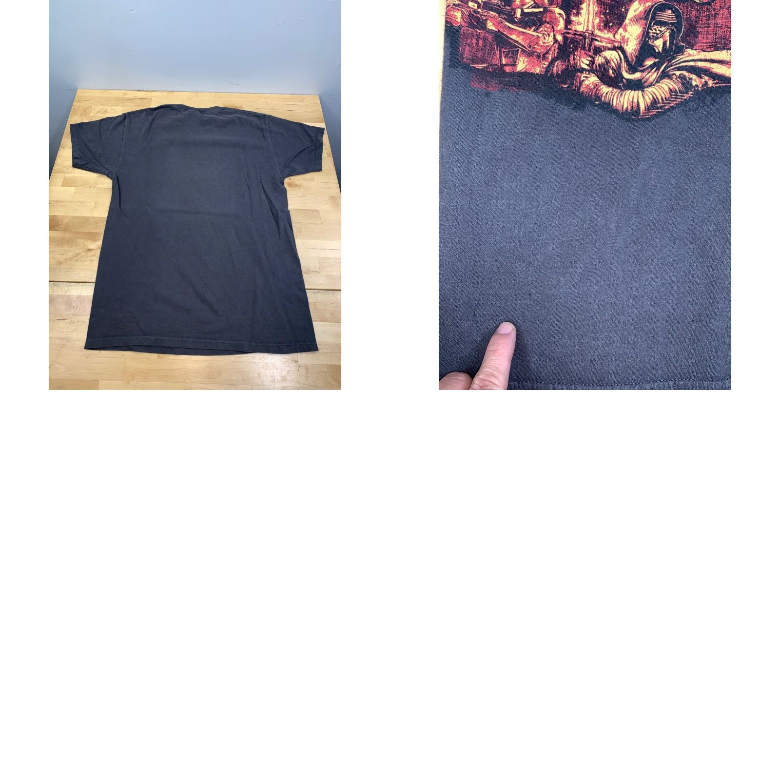 Star Wars Star Wars Star Wars Stromtrooper Graphic T Shirt Mens M Black Red Graphic Print Short Sleeve T-Shirt, Star Wars, Mens, M, Black, Red Size US M / EU 48-50 / 2 - 8 Thumbnail