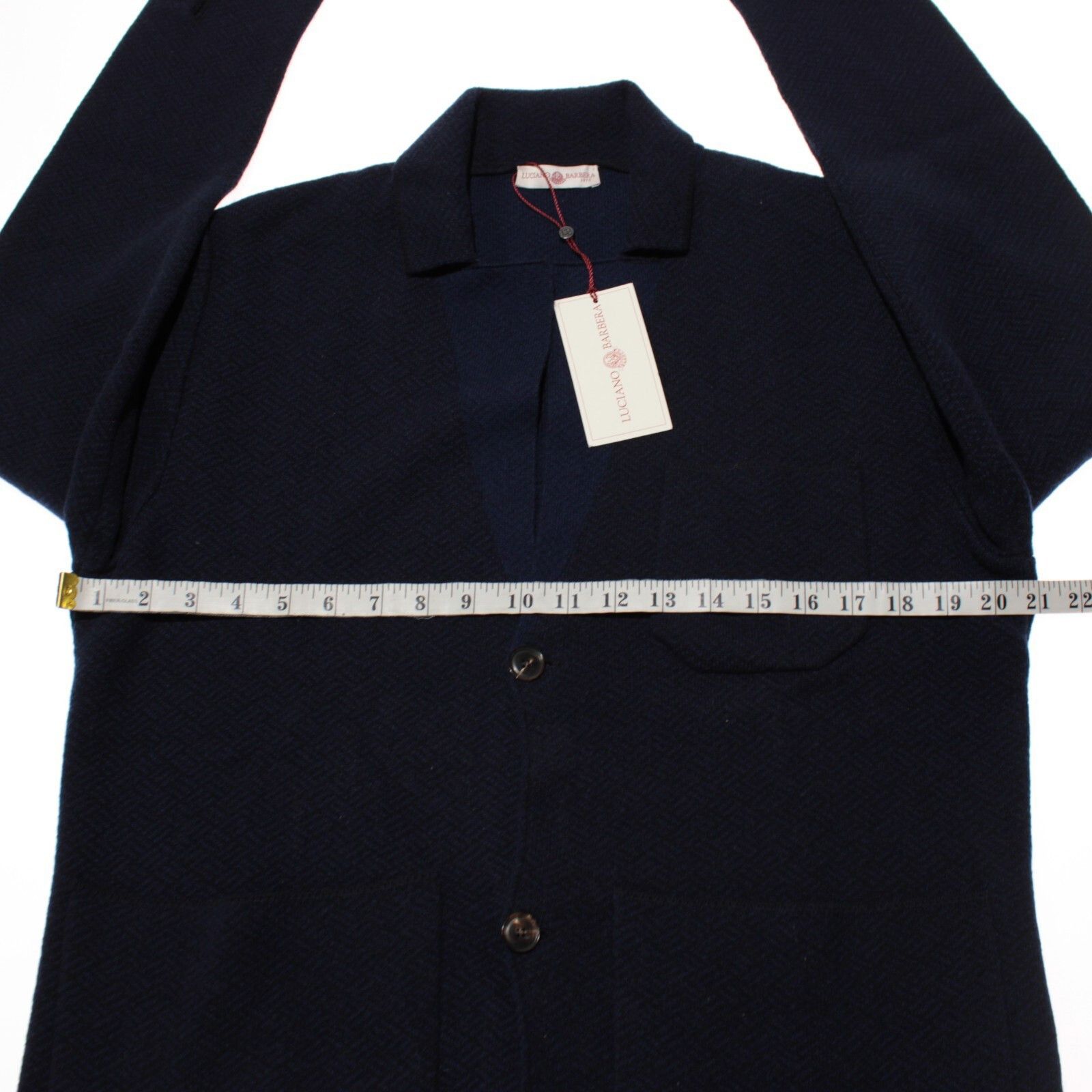 Luciano Barbera Luciano Barbera Sweater Size US M in Blue Size US M / EU 48-50 / 2 - 4 Thumbnail