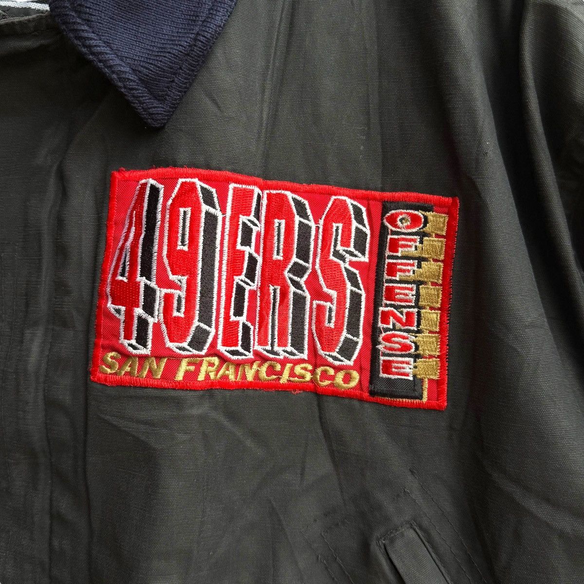 NFL 1993’s San Francisco 49ers NFL Campri Teamline Canvas Jacket Size US M / EU 48-50 / 2 - 8 Thumbnail