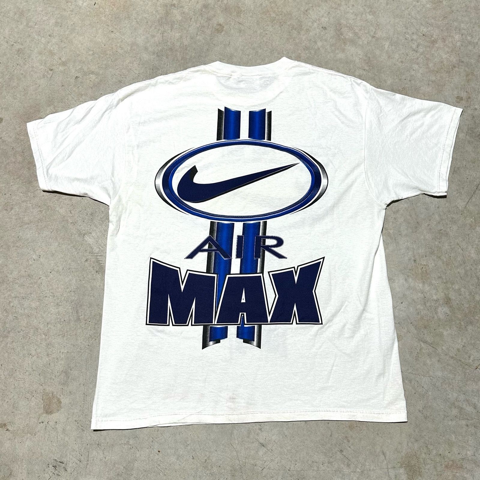 Nike Vintage 90s Nike Air Max AOP Tee size XXL in Men Size US XXL / EU 58 / 5 - 2 Thumbnail