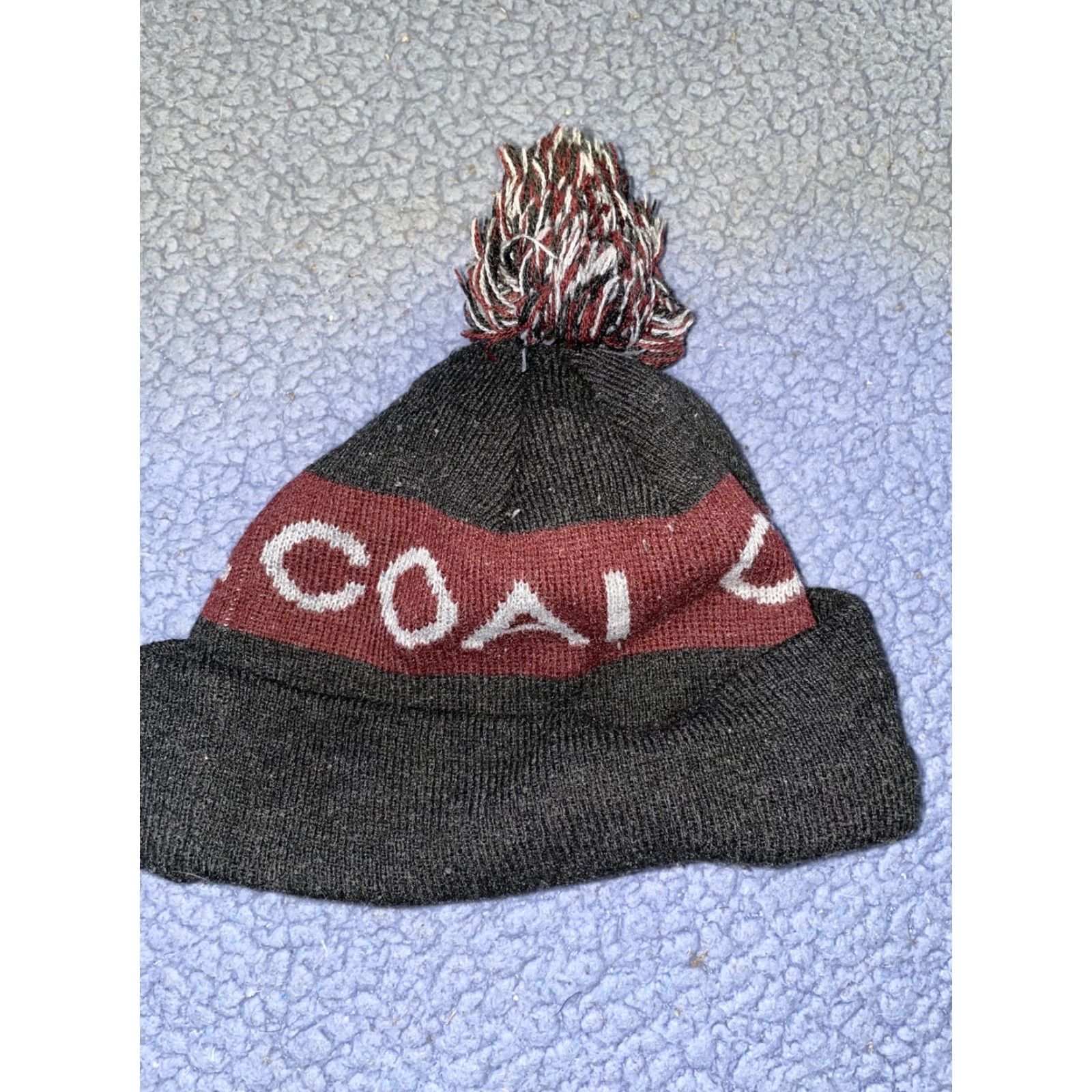 Coal Coal Team Pom Cap Winter Hat Beanie Mens One Size Gray Size ONE SIZE - 2 Thumbnail