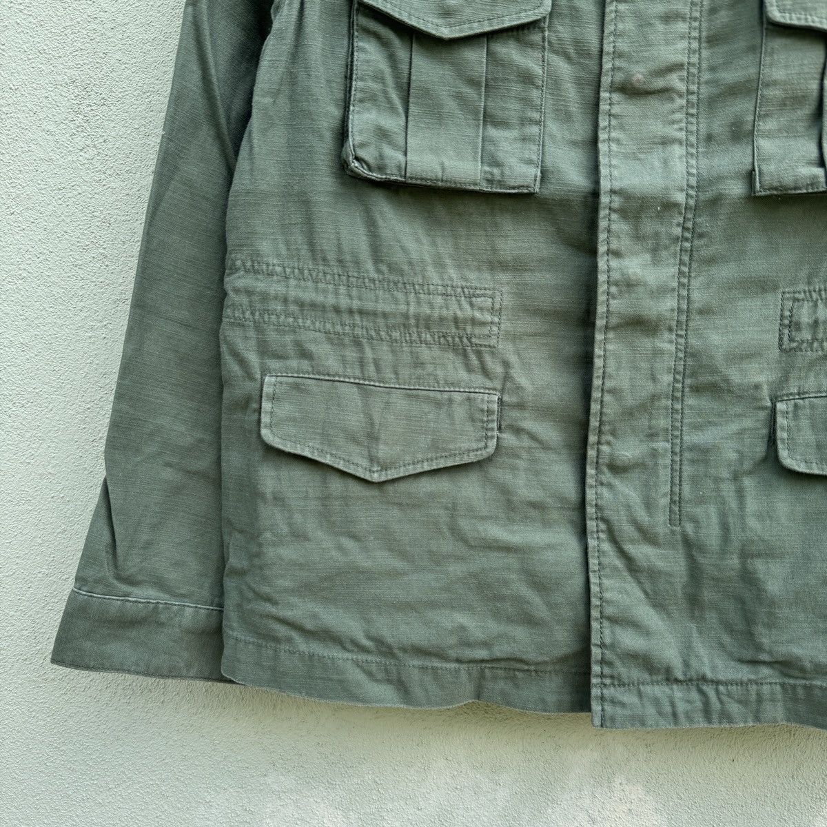 Japanese Brand Vintage Ray BEAMS Army style Jacket Size M / US 6-8 / IT 42-44 - 4 Thumbnail