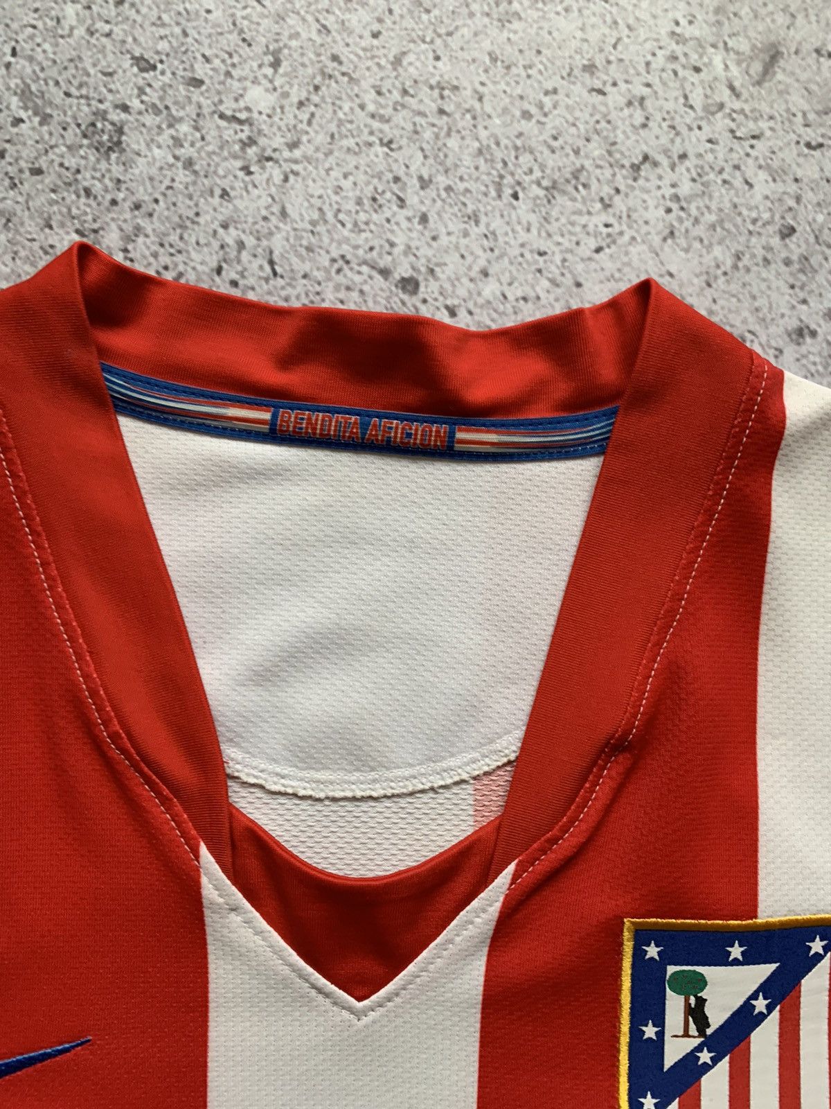 Vintage 🔥NIKE ATLETICO MADRID 2008 2009 SOCCER JERSEY Size US S / EU 44-46 / 1 - 10 Thumbnail