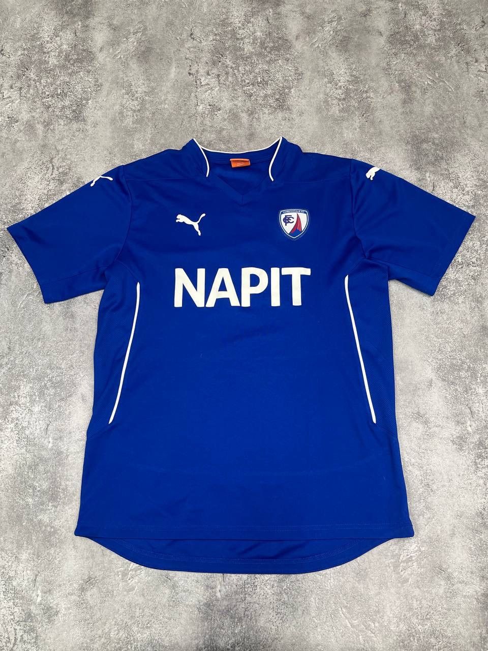 Puma Puma Chesterfield FC HomeJersey MenFootball Shirt Blue NAPIT Size US L / EU 52-54 / 3 - 1 Thumbnail