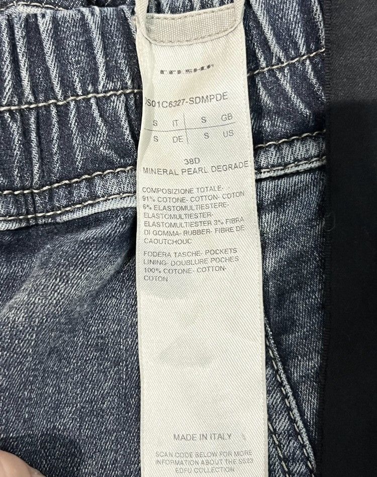 Rick Owens Rick owens geth belas washed blue pants - - DMC-2508 Size US 30 / EU 46 - 3 Thumbnail
