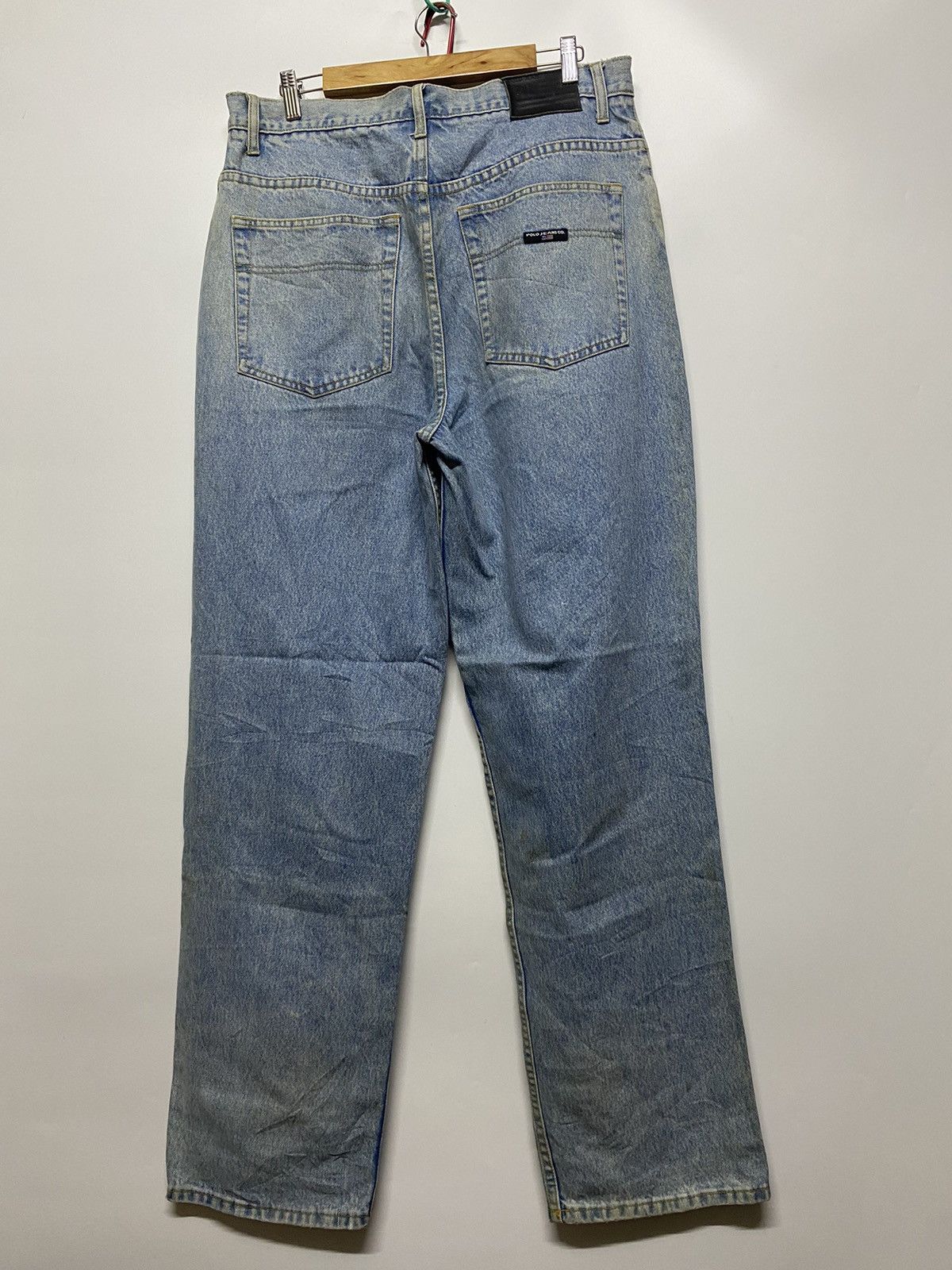 Polo Ralph Lauren × Ralph Lauren × Vintage Ralph Lauren Polo Jeans Co. Relaxed Loose Denim Jeans 34x34 Size US 34 / EU 50 - 2 Thumbnail