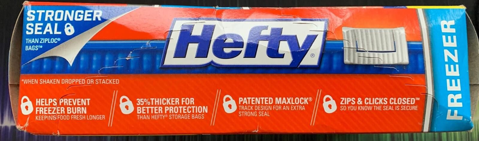 Other Hefty 35 Freezer Slides Quart Value Pack Size ONE SIZE - 3 Thumbnail