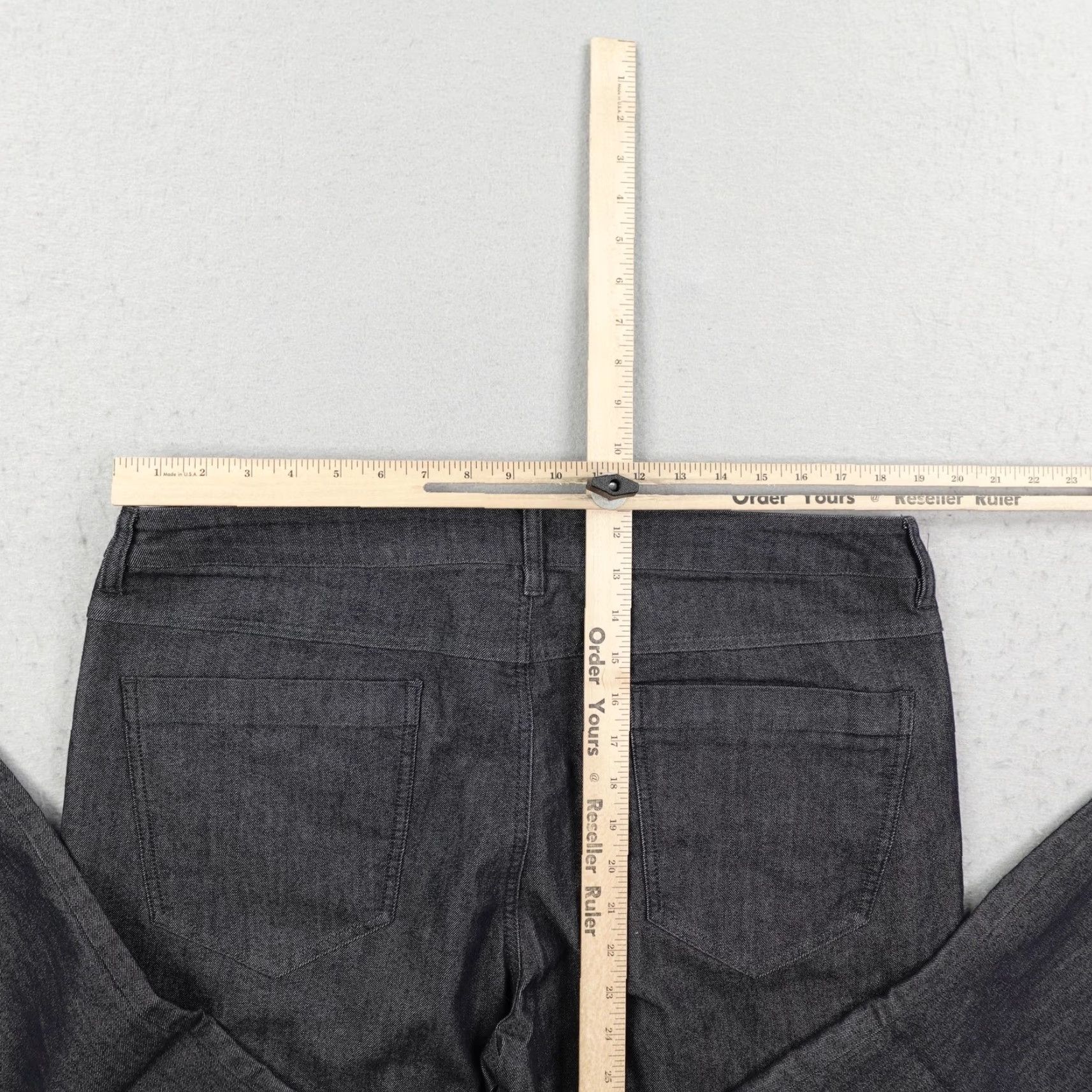 Vintage BYLT Performance Chino Pants Mens 38 Charcoal Gray Regular Fit Tapered Casual Golf Size US 38 / EU 54 - 7 Thumbnail