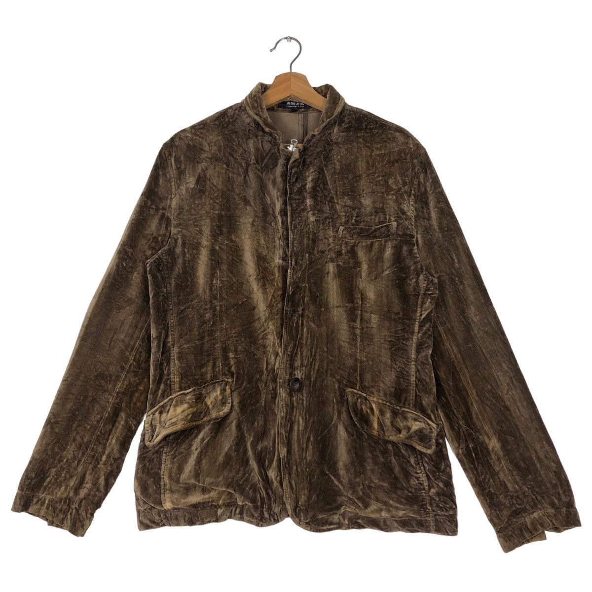 In The Attic 🔥Vintage Velvet Chore Jacket In The Attic Japan Made Size US M / EU 48-50 / 2 - 1 Thumbnail