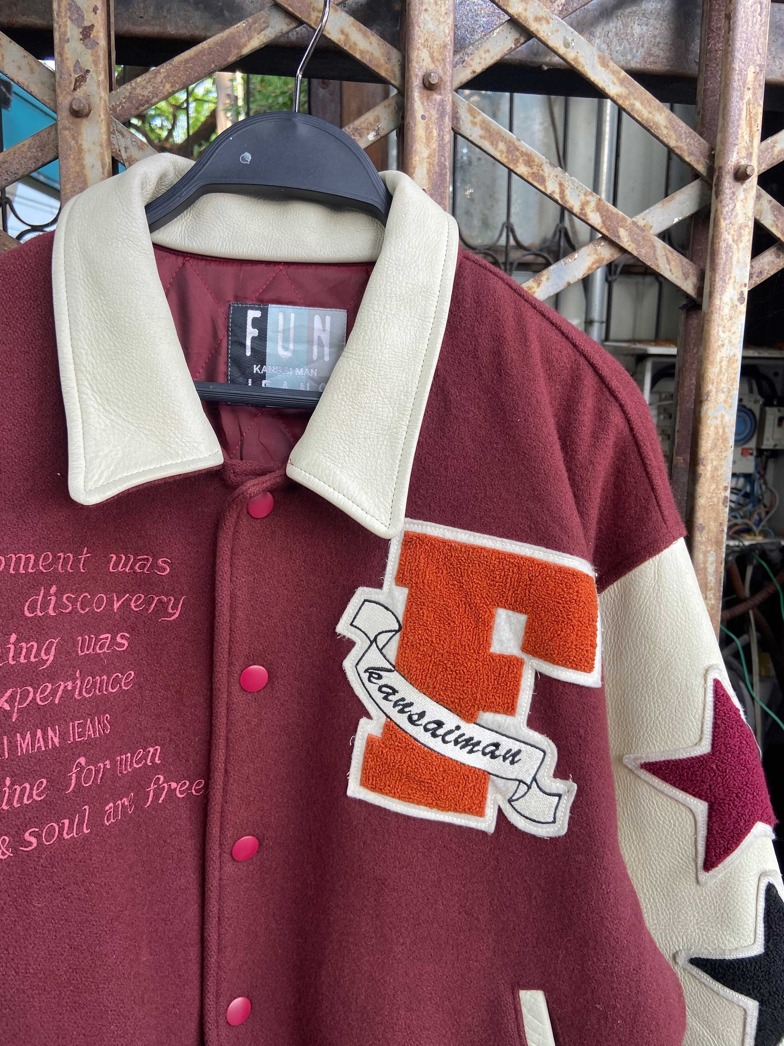 Kansai Yamamoto 🇯🇵RARE‼️ VINTAGE KANSAI MAN VARISTY JACKET Size US M / EU 48-50 / 2 - 8 Thumbnail