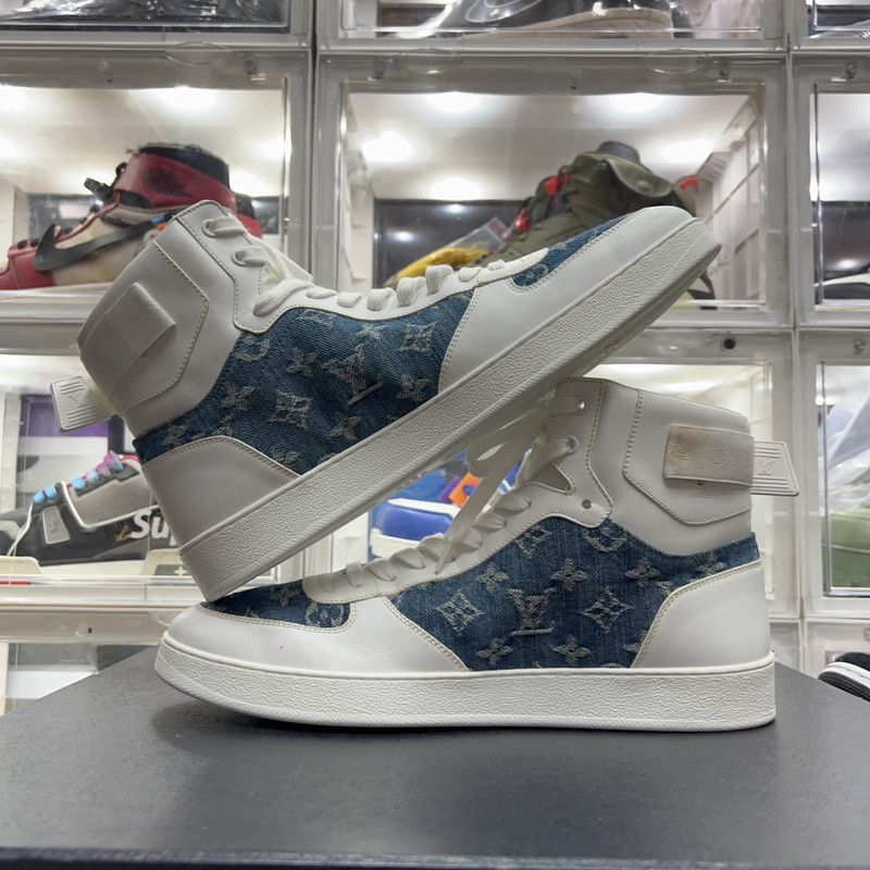 Louis Vuitton Louis Vuitton Rivoli High-Top Sneakers for Men - Size US 10.5 / EU 43-44 - 7 Thumbnail