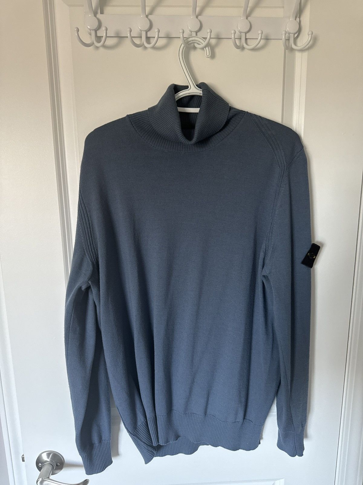 image of Blue Stone Island Sweater, Men's (Size XL)