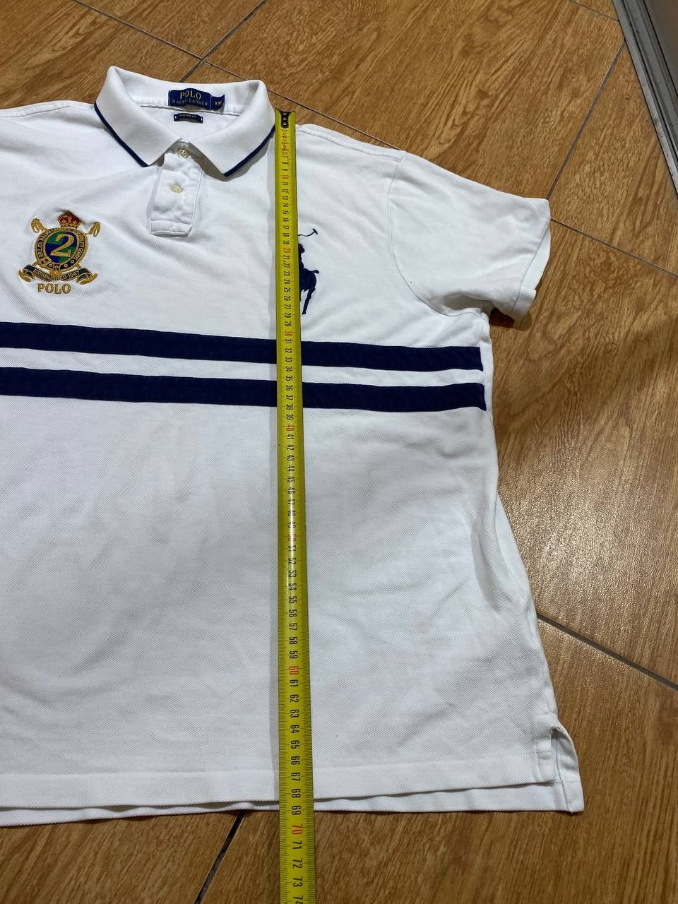 Polo Ralph Lauren Vintage Polo Ralph Lauren Big Logo Mens Polo #2 Size US XXL / EU 58 / 5 - 11 Thumbnail