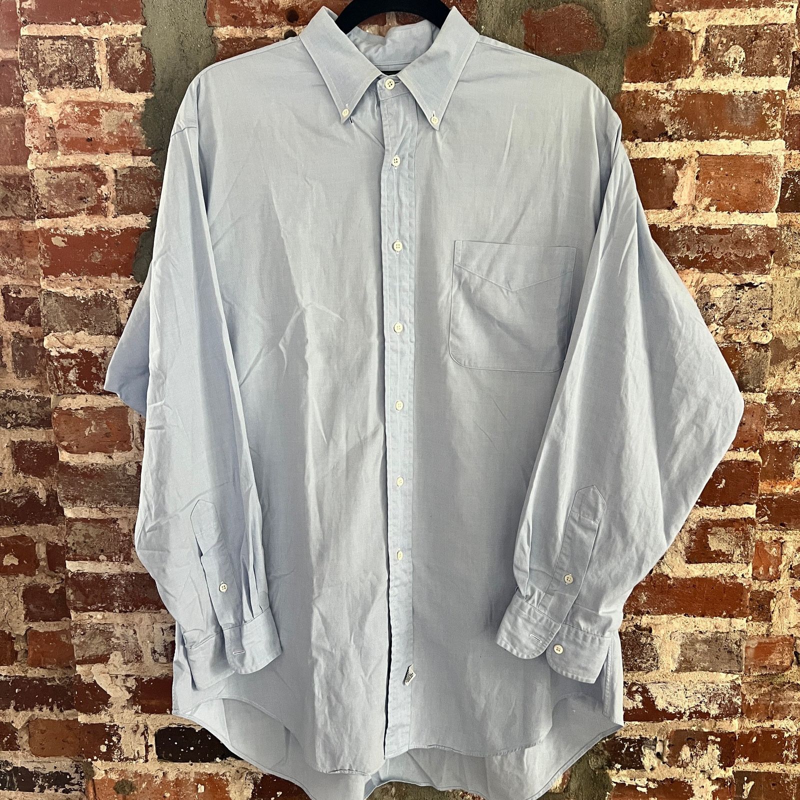 Abercrombie & Fitch VTG Abercrombie & Fitch Men's Dress Shirt 16.5 33 L 25x32 Size US L / EU 52-54 / 3 - 3 Thumbnail