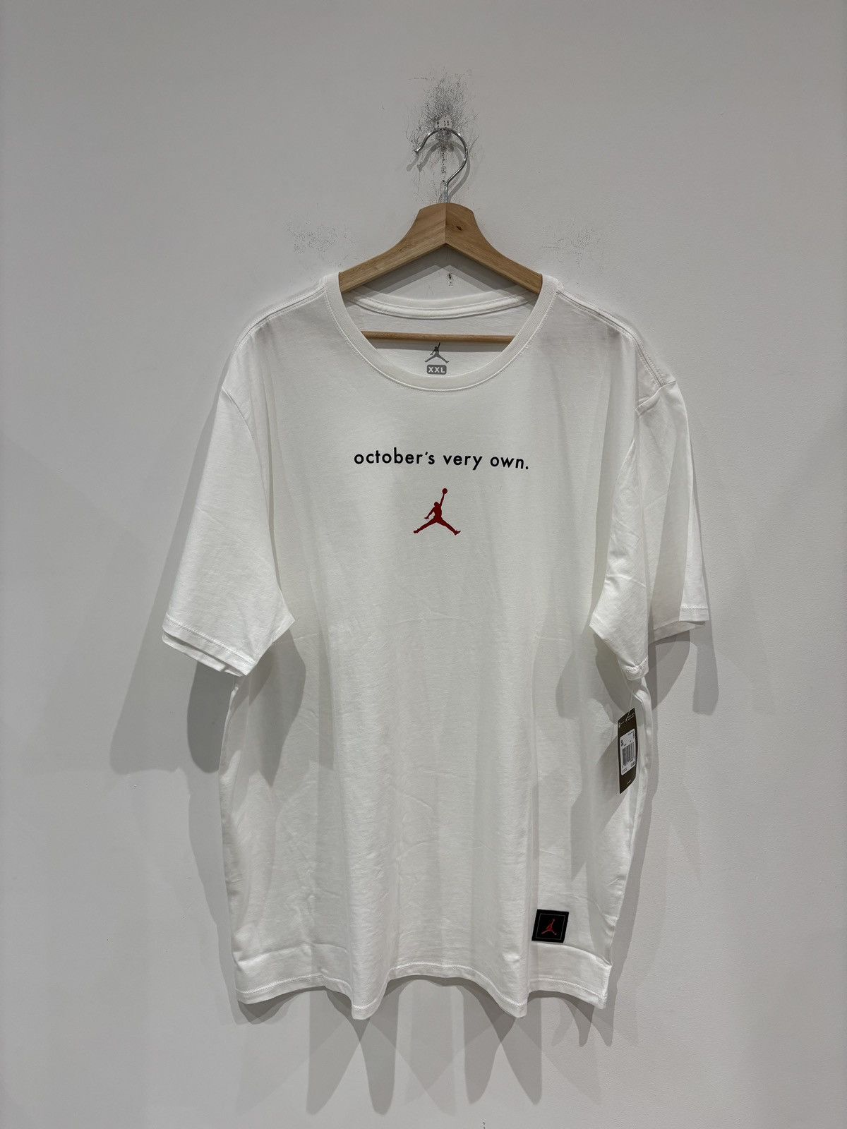 Jordan Brand × October's Very Own Jordan x OVO Collection Tee White Size: XXL Size US XXL / EU 58 / 5 - 1 Thumbnail