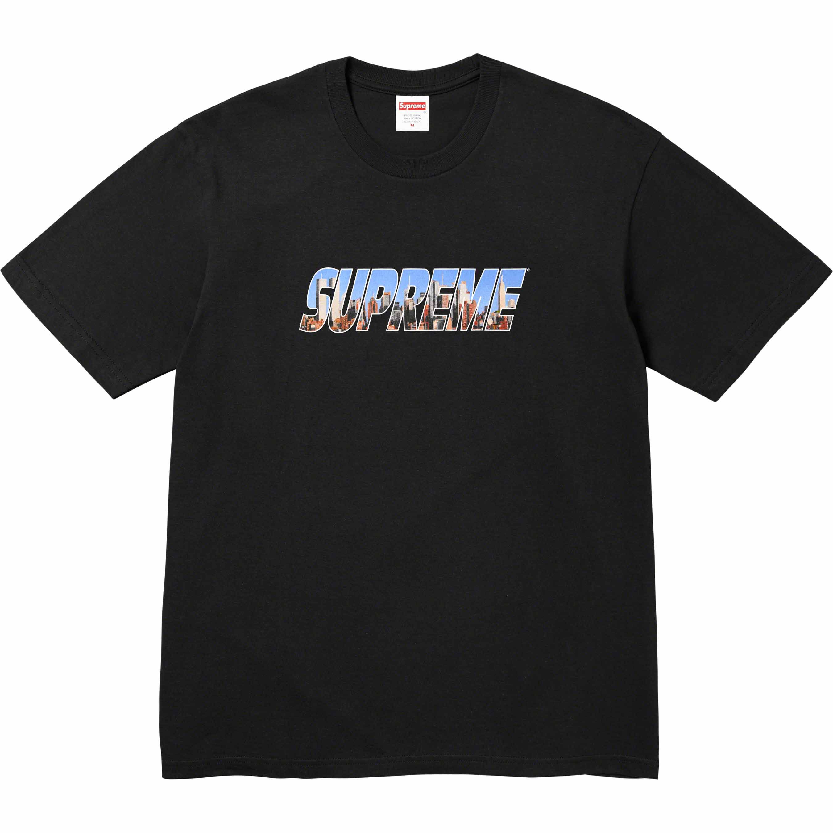 Supreme Supreme Gotham Tee - Black - XL - FW23 Size US XL / EU 56 / 4 - 1 Thumbnail