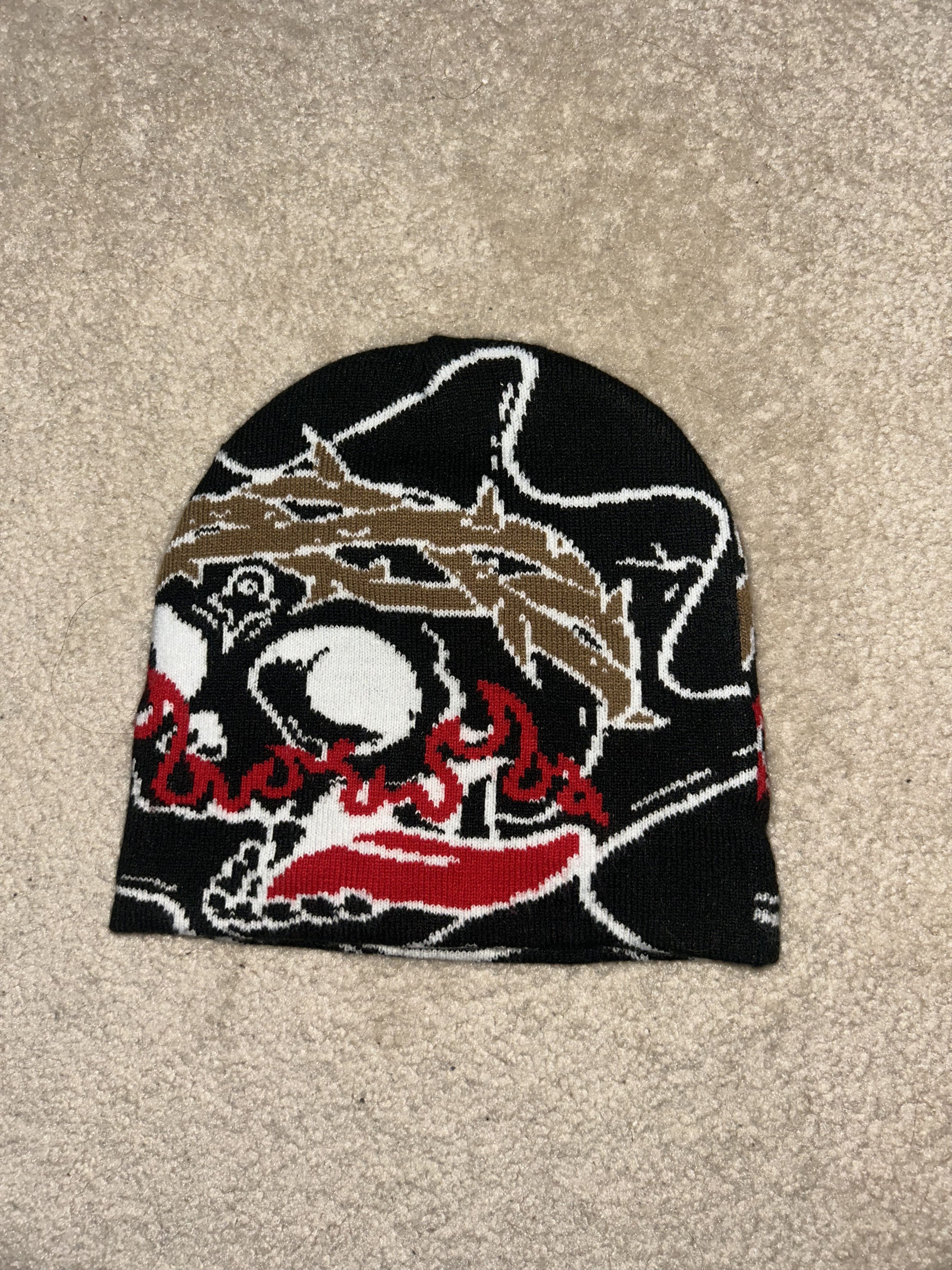 帽子 glo gang glo gang Almighty Il Beanie New Chief Keef Glo Gang Graphic Unisex Skull Cap Y2K Winter