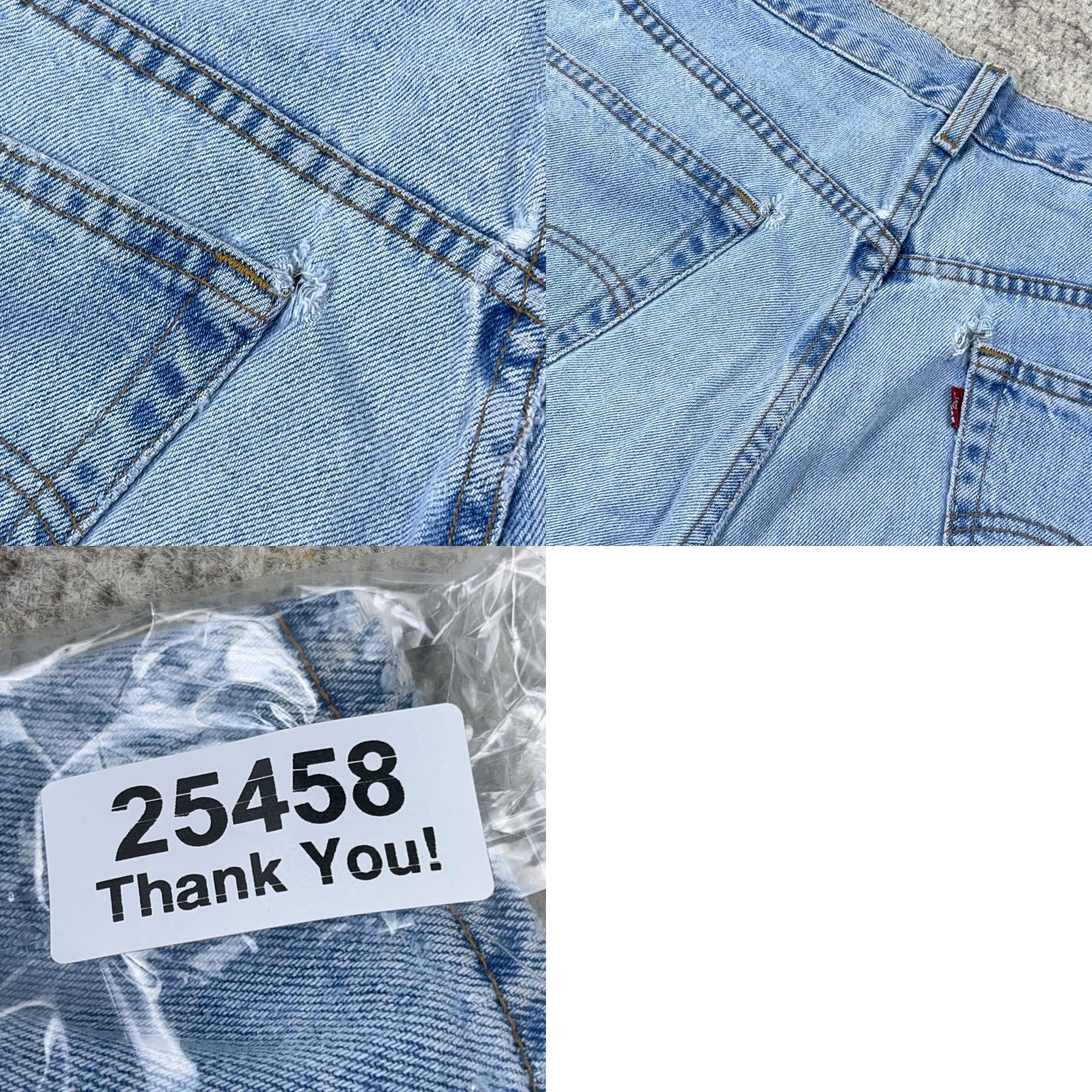 Levi's VINTAGE Levi's 550 Shorts Men 38 Relaxed Loose Fit Blue Denim Jeans Jorts Baggy 90s Style Size US 38 / EU 54 - 9 Thumbnail