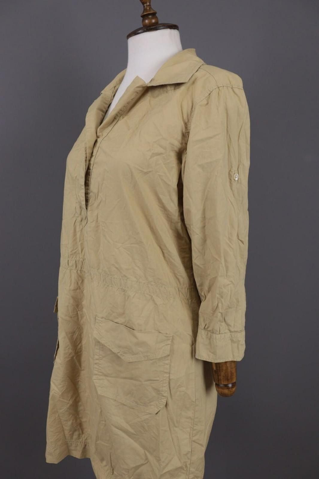 J.Crew J. Crew Brown Big Pockets Blouson Midi Dress Size S Size S / US 4 / IT 40 - 7 Thumbnail