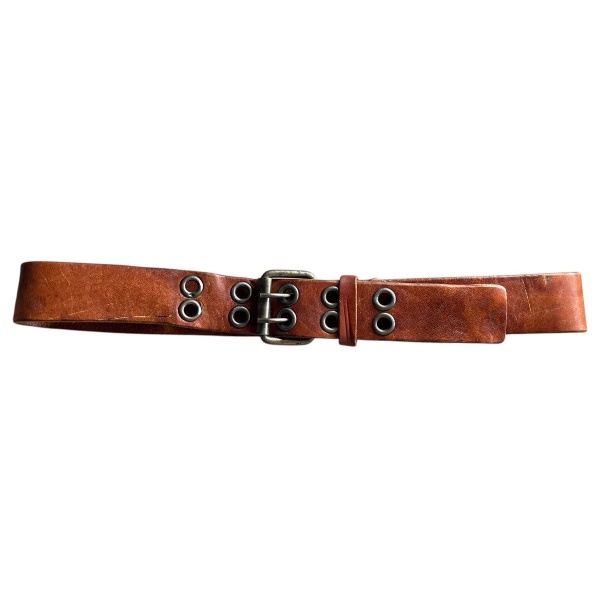 Yohji Yamamoto Yohji Yamamoto Pour Homme Leather Belt Size 30 - 2 Thumbnail