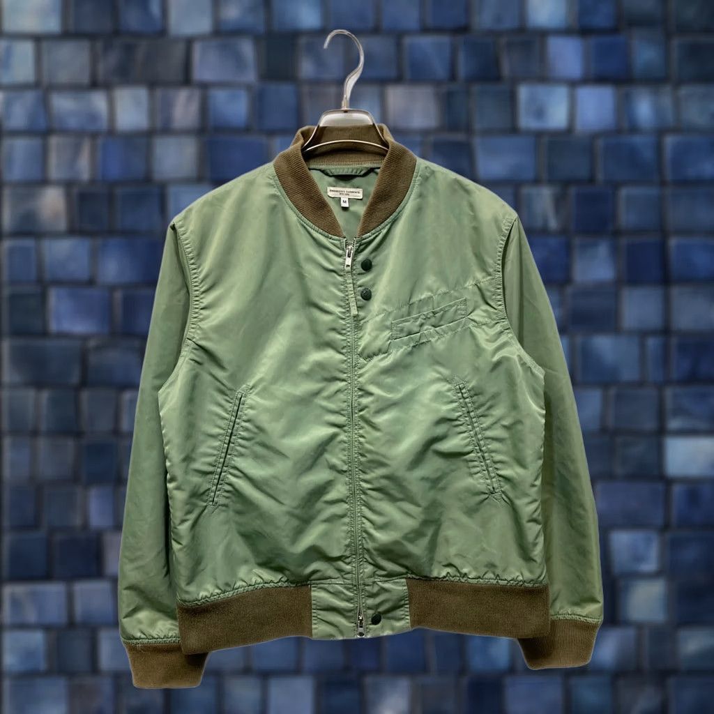 Engineered Garments Engineered Garments Aviator Jacket Khaki Green/Brown M Men's Zip-up Size US M / EU 48-50 / 2 - 1 Thumbnail