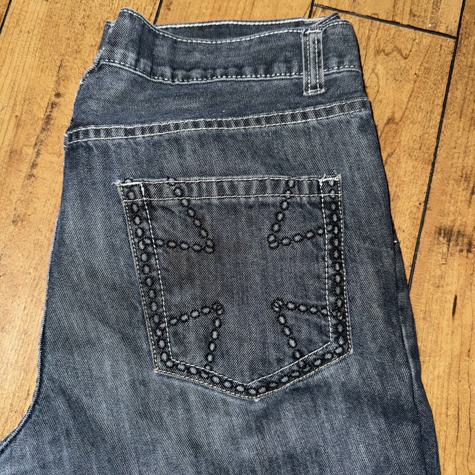 Affliction × Route 66 × True Religion Route 66 Premium Slim Boot Denim Jeans Blue 34x30 Size US 34 / EU 50 - 2 Thumbnail