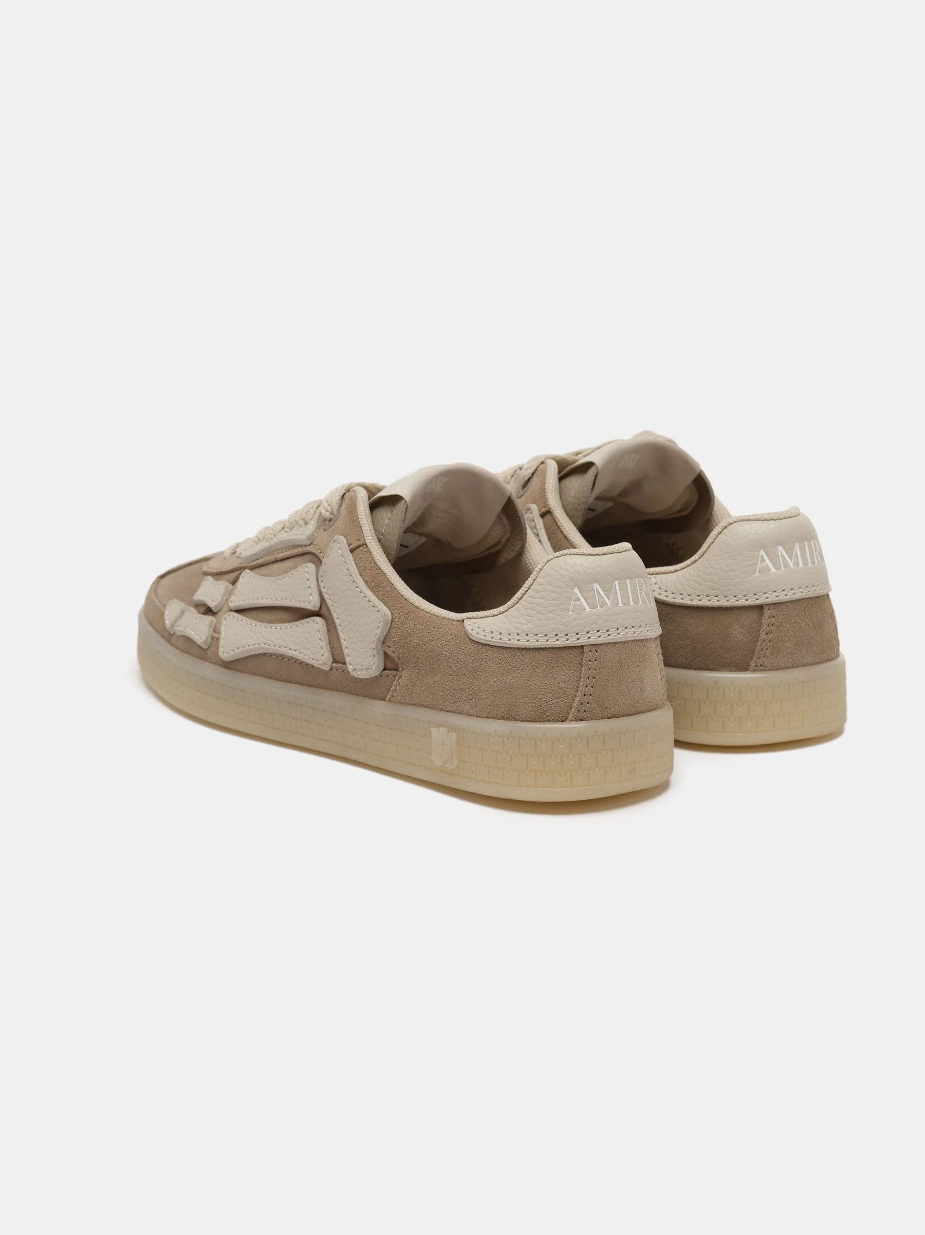 Amiri os11x1225 Pacific Bones Sneakers in Brown Size US 10.5 / EU 43-44 - 3 Thumbnail