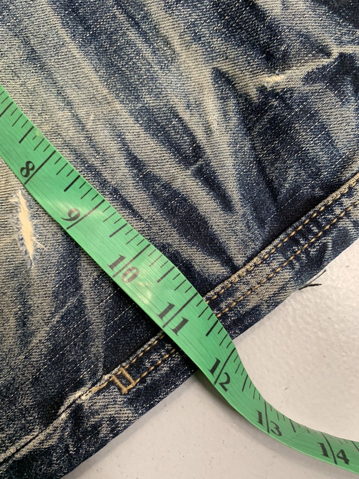 Japanese Brand Vintage Evisu inspired emboridered denim Size US 32 / EU 48 - 12 Thumbnail