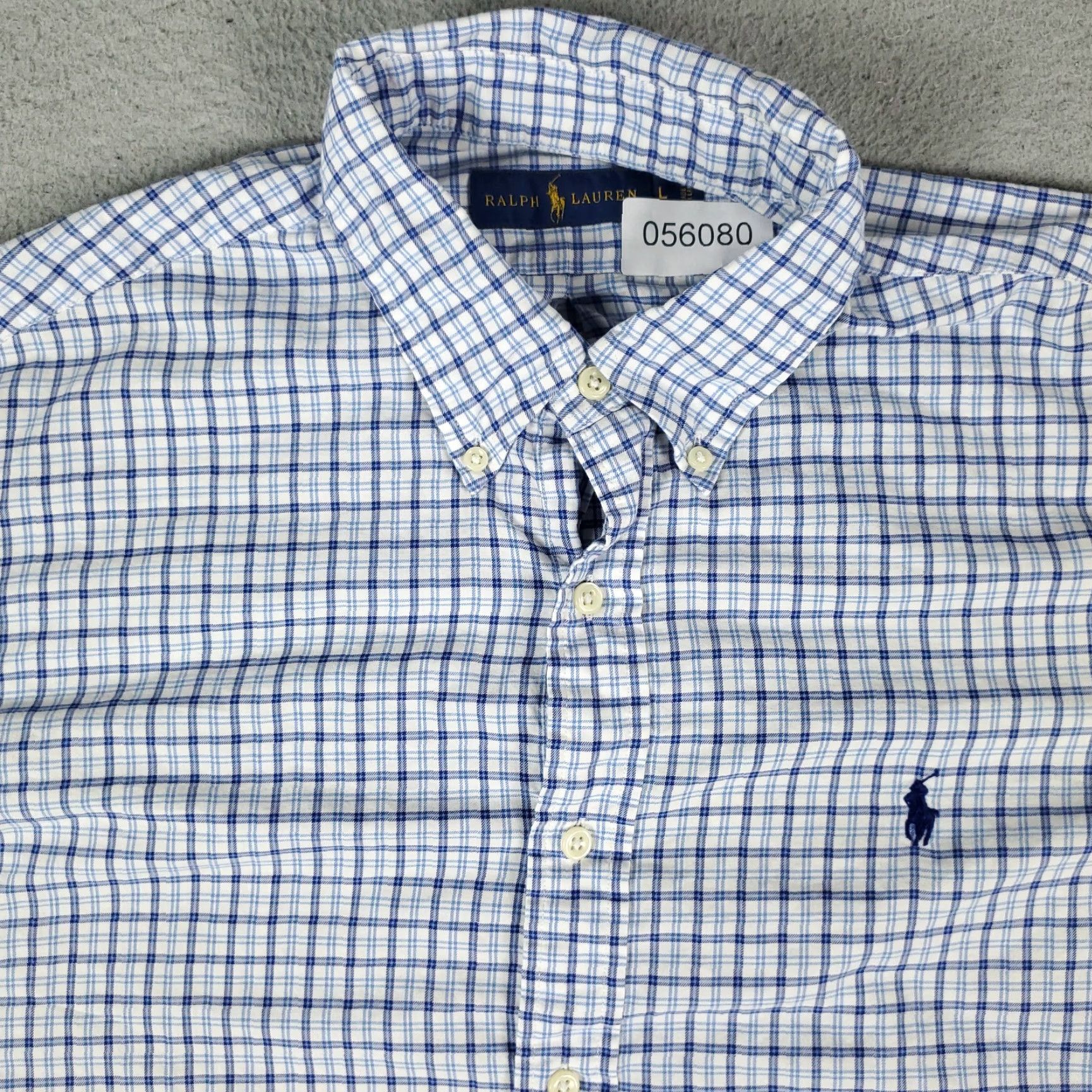 Ralph Lauren Ralph Lauren Shirt Mens Large Blue Plaid Pony Button Up Long Sleeve Casual Classic Preppy American Logo Size US L / EU 52-54 / 3 - 2 Thumbnail