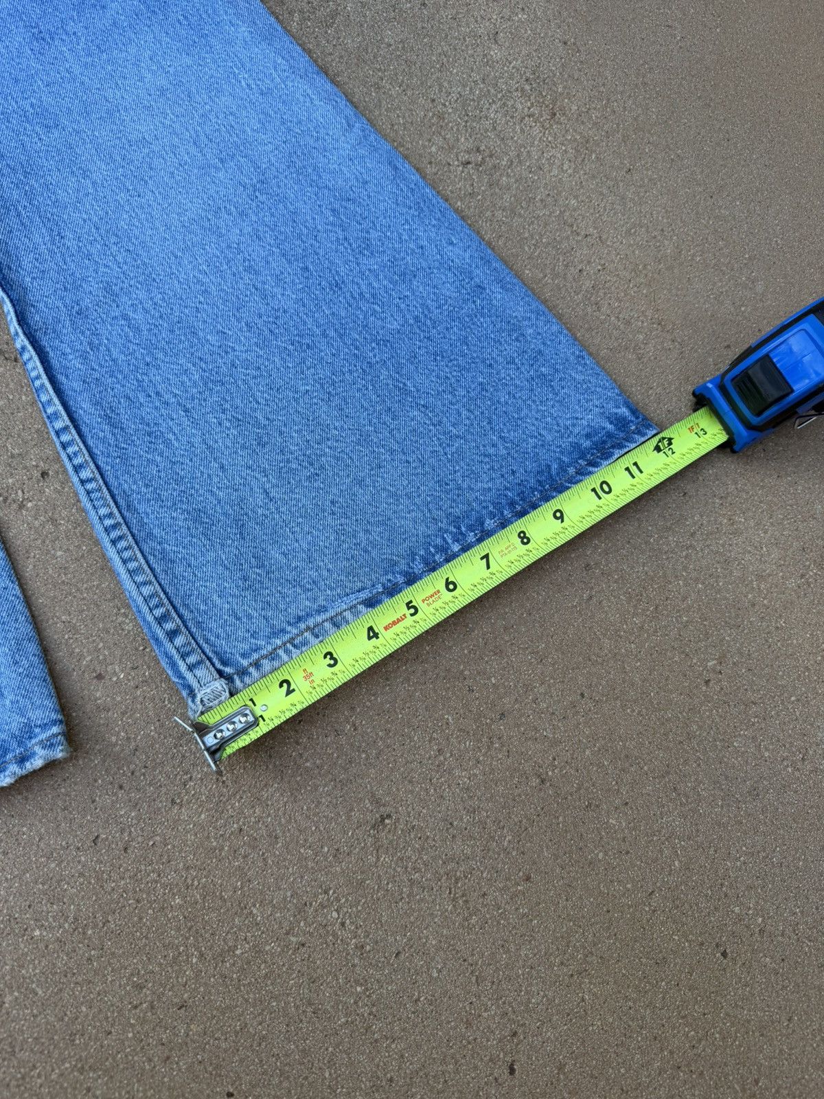 Levi's Vtg 80’s Levi’s 684 Orange Tab Bellbottom Flare Jeans 31x31 Size US 31 - 11 Thumbnail