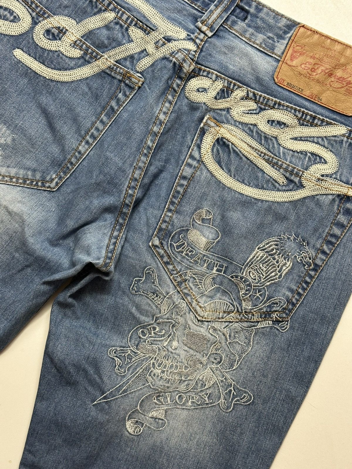 Ed Hardy Vintage Ed Hardy Jorts Size US 34 / EU 50 - 2 Thumbnail